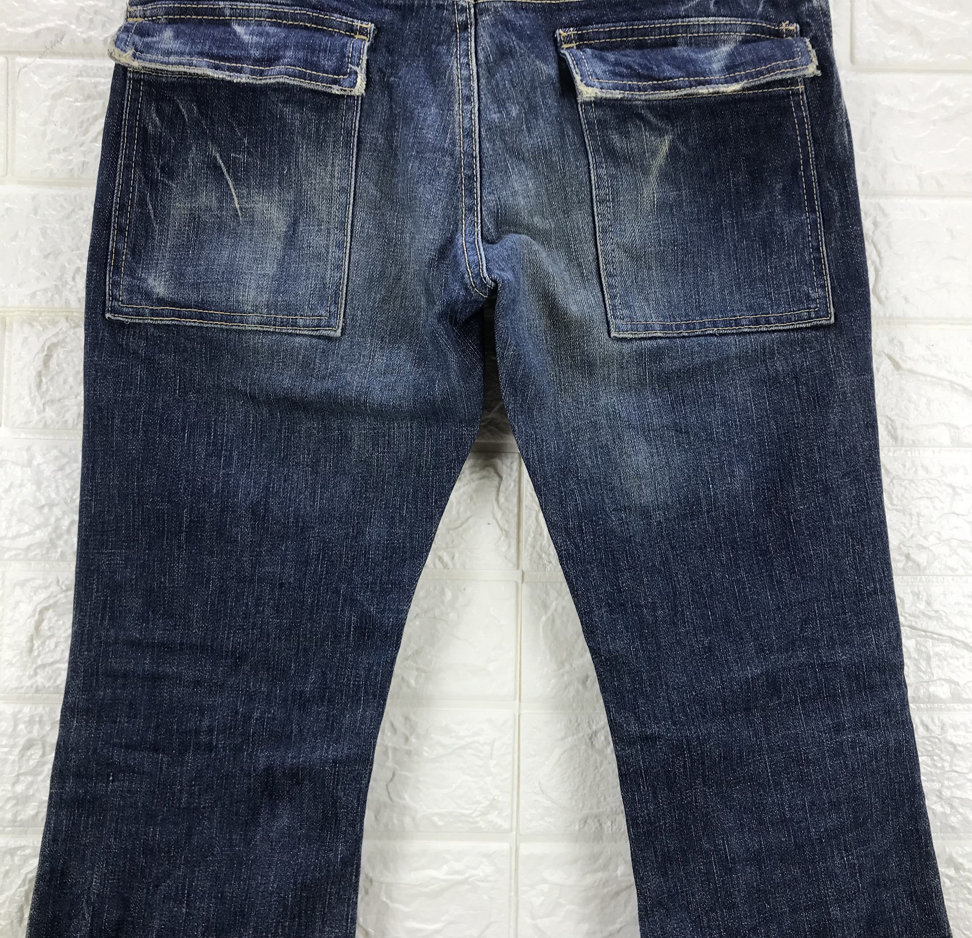 Hysteric Glamour Vintage Hysteric Glamour Flare Jeans Bush Denim Size 31" - 8 Thumbnail
