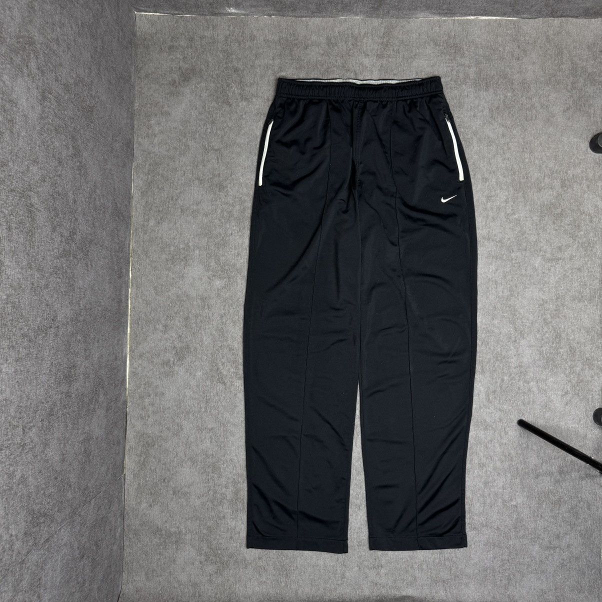 Nike × Vintage Vintage Nike y2k pants drill L Size US 34 / EU 50 - 1 Thumbnail