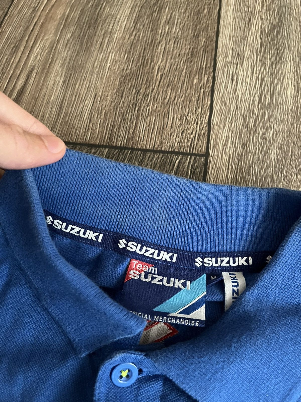 Formula 1 × Vintage Vintage Suzuki Team F1 Formula Uno Polo Shirt Button Up Size US M / EU 48-50 / 2 - 7 Thumbnail