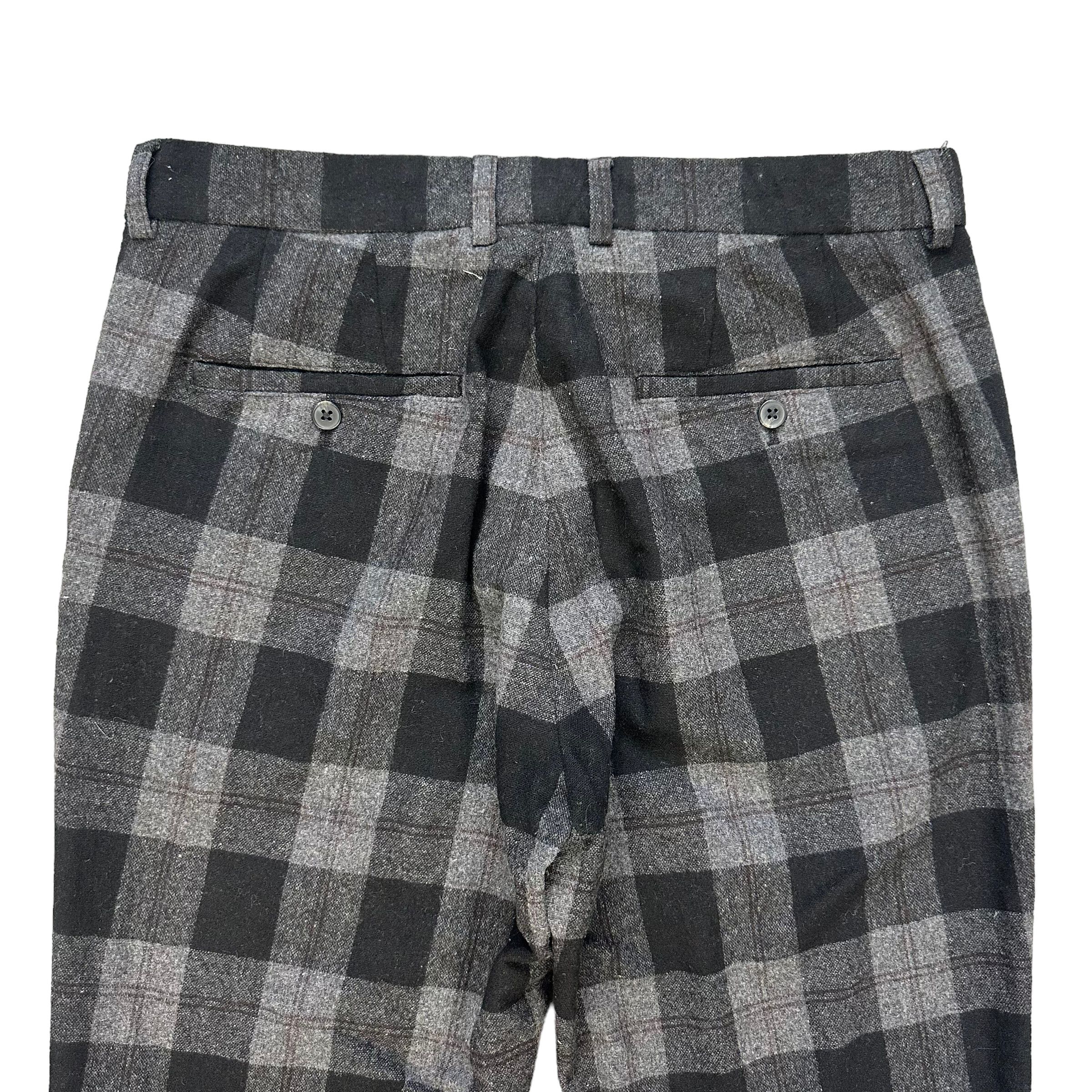 Global Work GLOBAL WORK TARTAN WOOL PANT #8168-208 Size US 34 / EU 50 - 8 Thumbnail