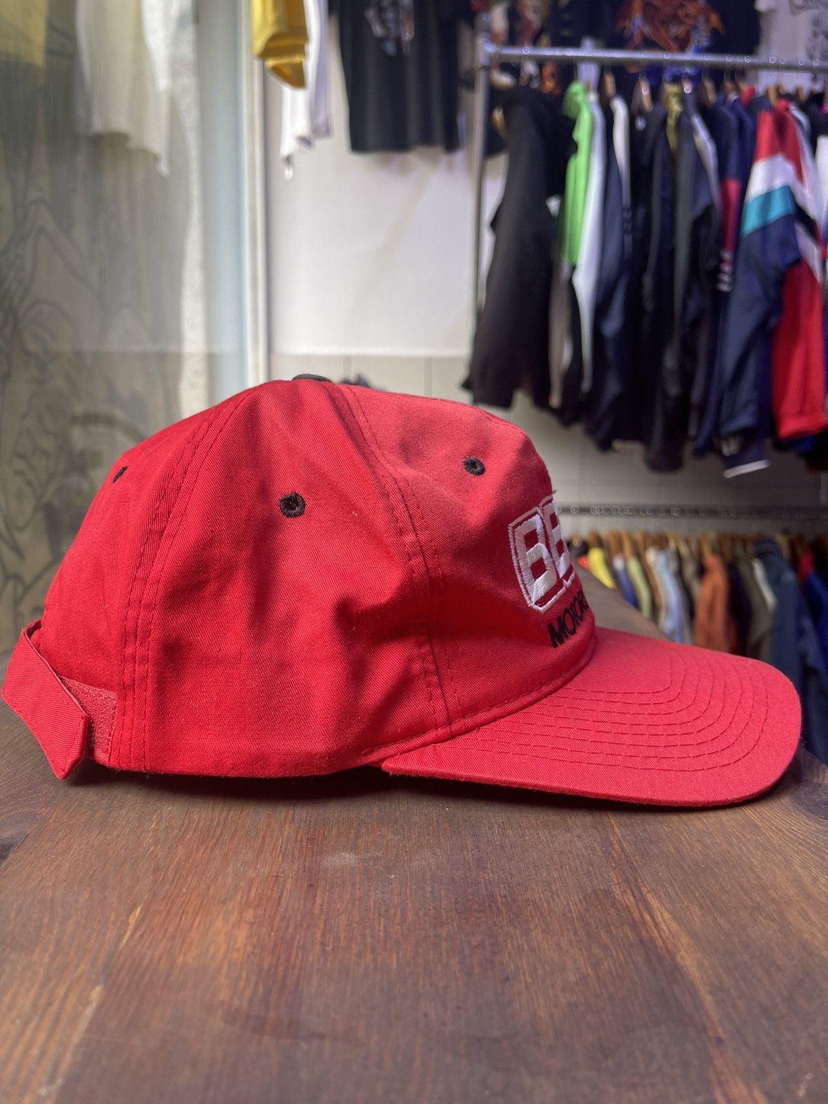Vintage Vintage BBS Motorsport hat 80s Size ONE SIZE - 3 Thumbnail