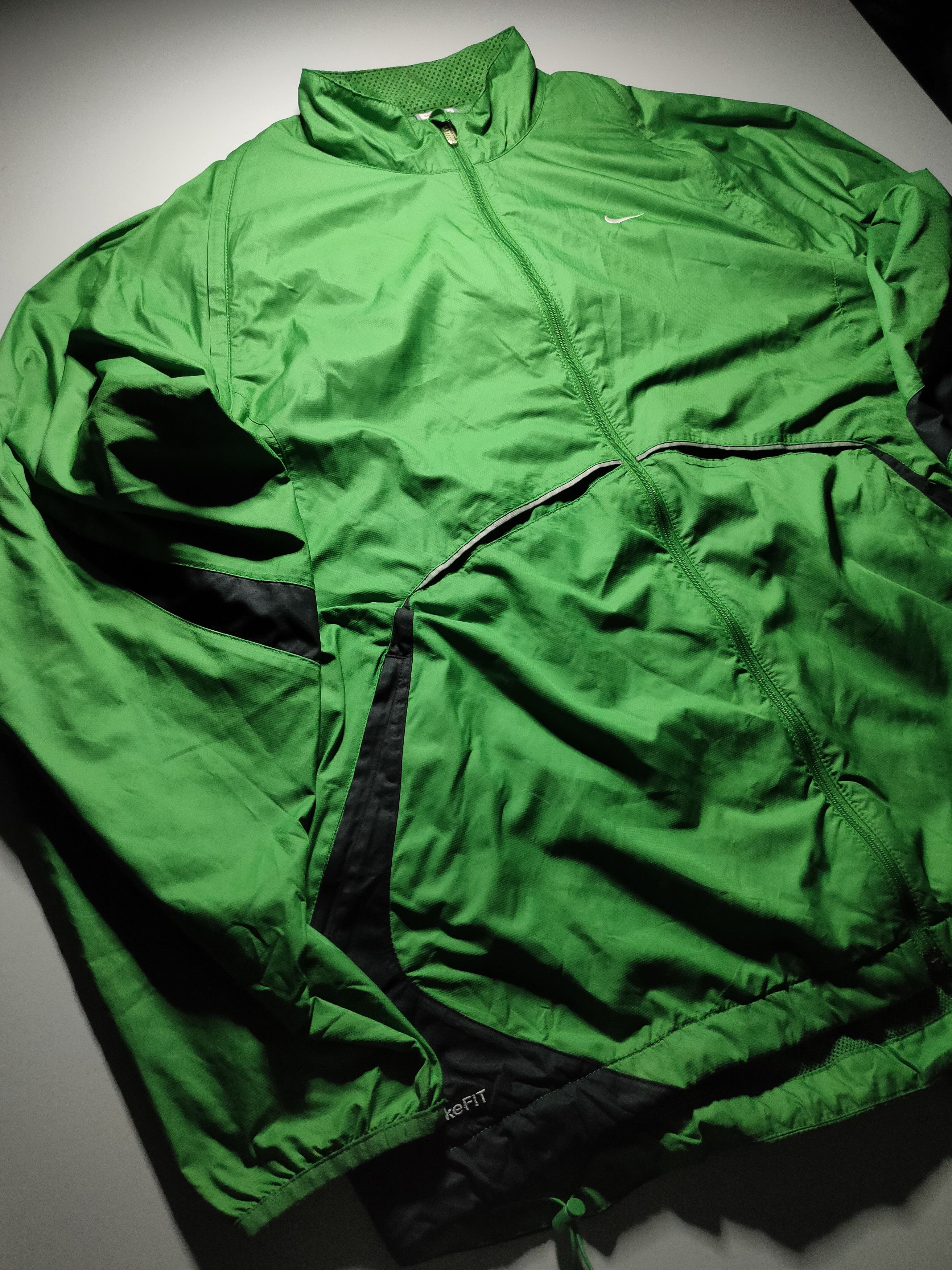Nike × Vintage Vintage Y2K Nike 2 in 1 Zip Windbreaker Track Jacket Vest Size US XL / EU 56 / 4 - 2 Thumbnail
