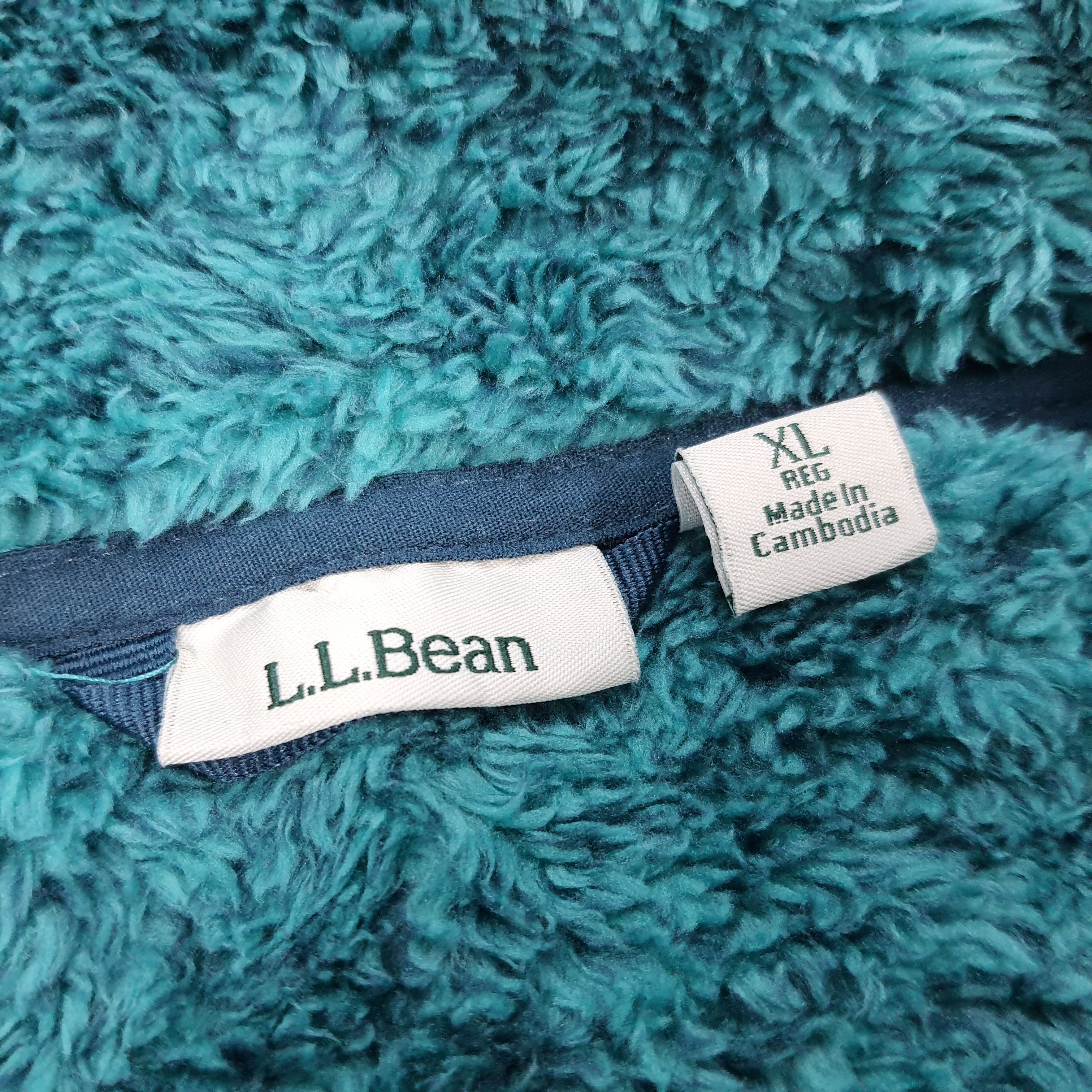 L.L. Bean × Vintage Vintage L.L.Bean Outdoor Winter Fleece Jacket Size US L / EU 52-54 / 3 - 4 Thumbnail
