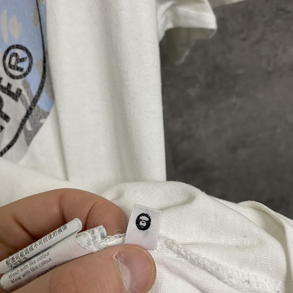 Aape Aape T-Shirt Big Logo Bape Tee Size US L / EU 52-54 / 3 - 14 Thumbnail