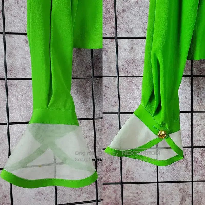 Dior Dior Green Silk Long Sleeve Top for Women . Size M / US 6-8 / IT 42-44 - 9 Thumbnail