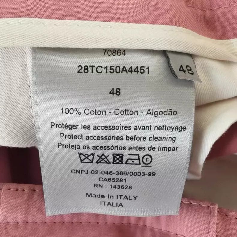 Dior dior pink cotton utility shorts for men-2507 Size US 44 / EU 60 - 4 Thumbnail