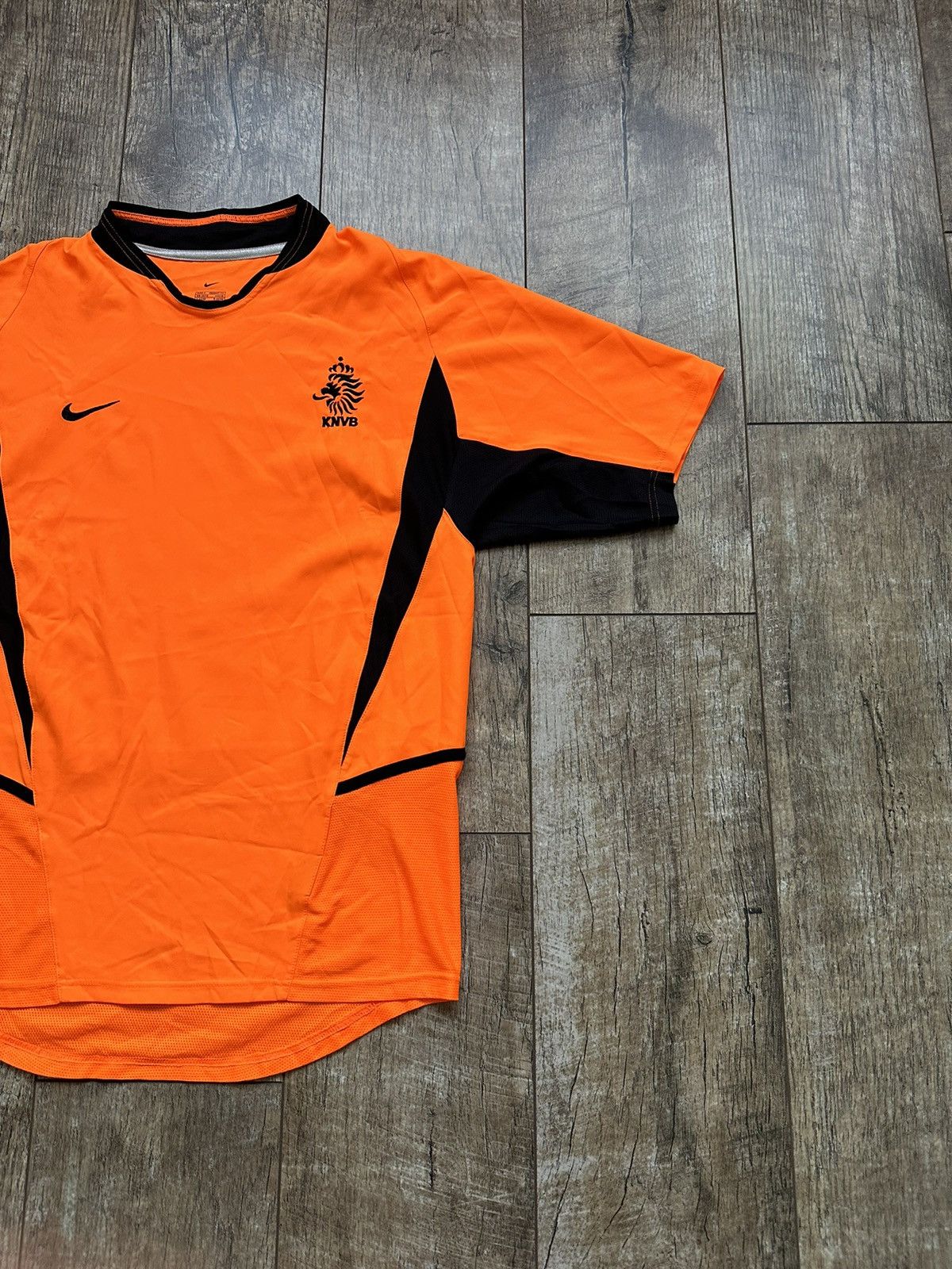 Nike 2002 Vintage Nike Total 90 Netherlands Home Soccer Jersey Size US S / EU 44-46 / 1 - 5 Thumbnail
