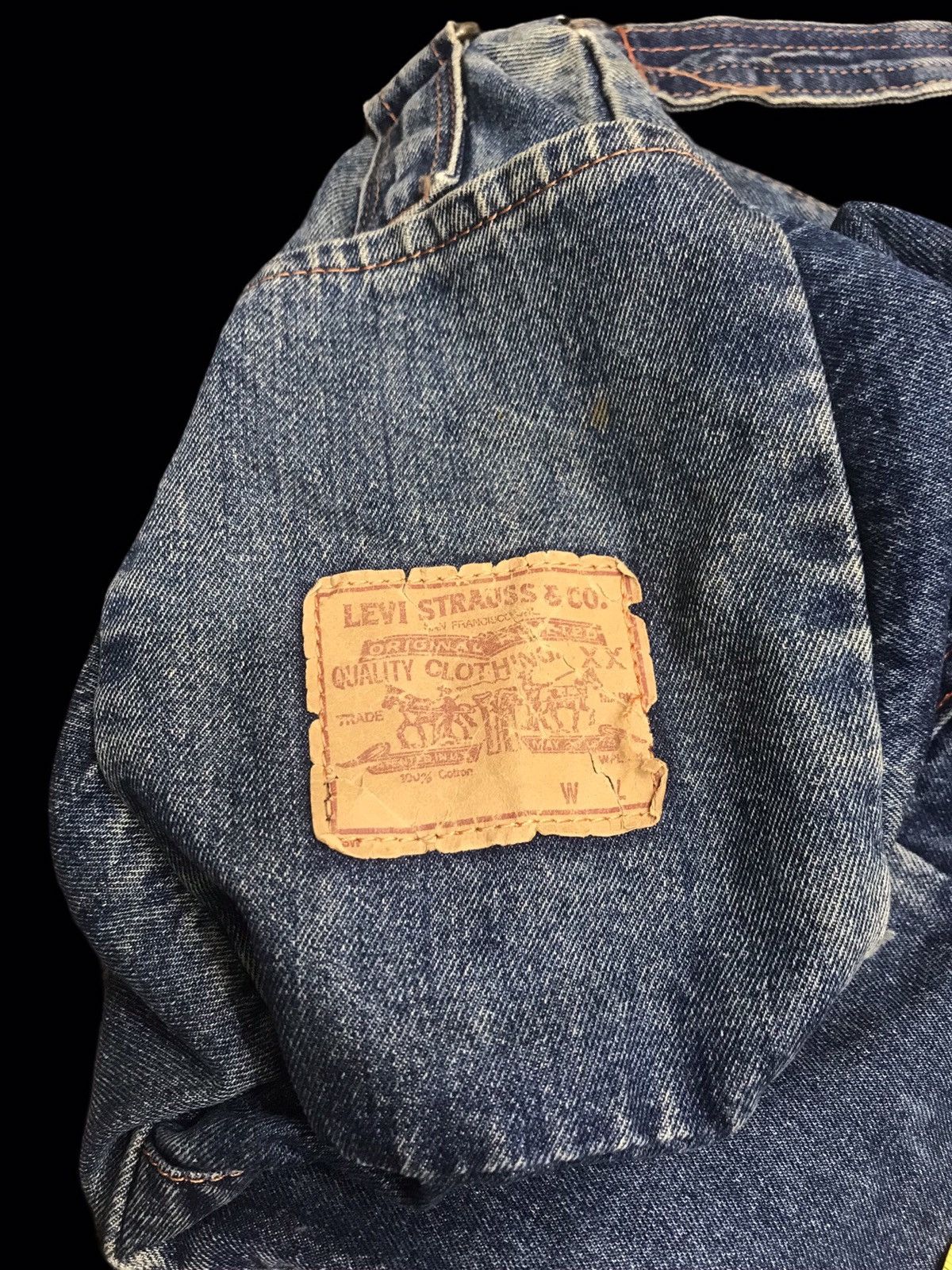 Levi's 💥ONE IN GRAILED💥90s STYLE VTG LEVIS CUSTOM DUFFLE BAG F370 Size ONE SIZE - 5 Thumbnail
