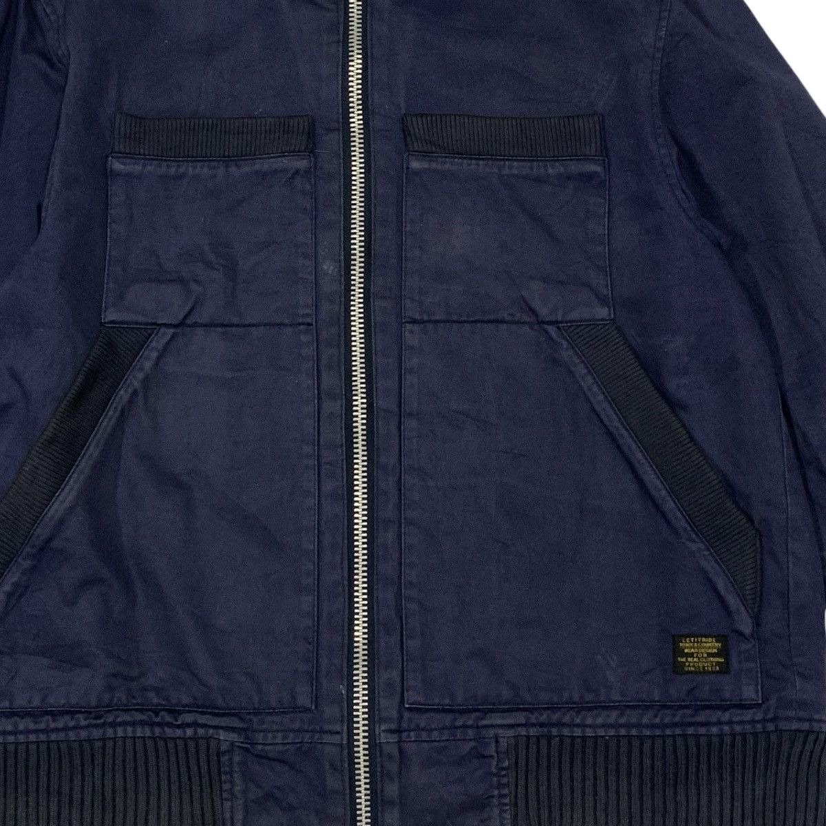 Unrivaled Let It Ride / UNRIVALED Full Zip Moto Jacket Size US M / EU 48-50 / 2 - 3 Thumbnail