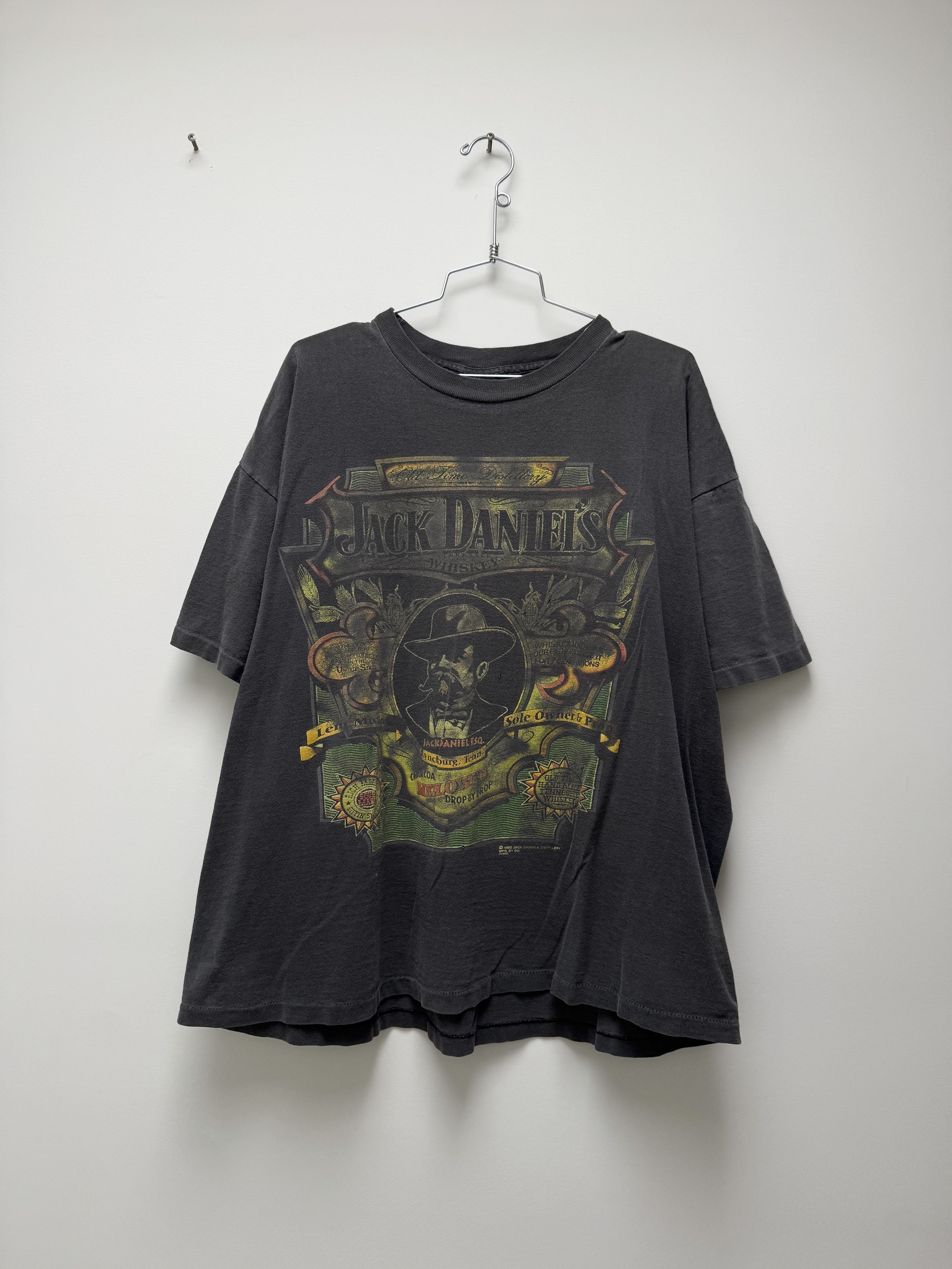 Vintage Jack Daniels Vintage T-Shirt Size US XL / EU 56 / 4 - 2 Thumbnail
