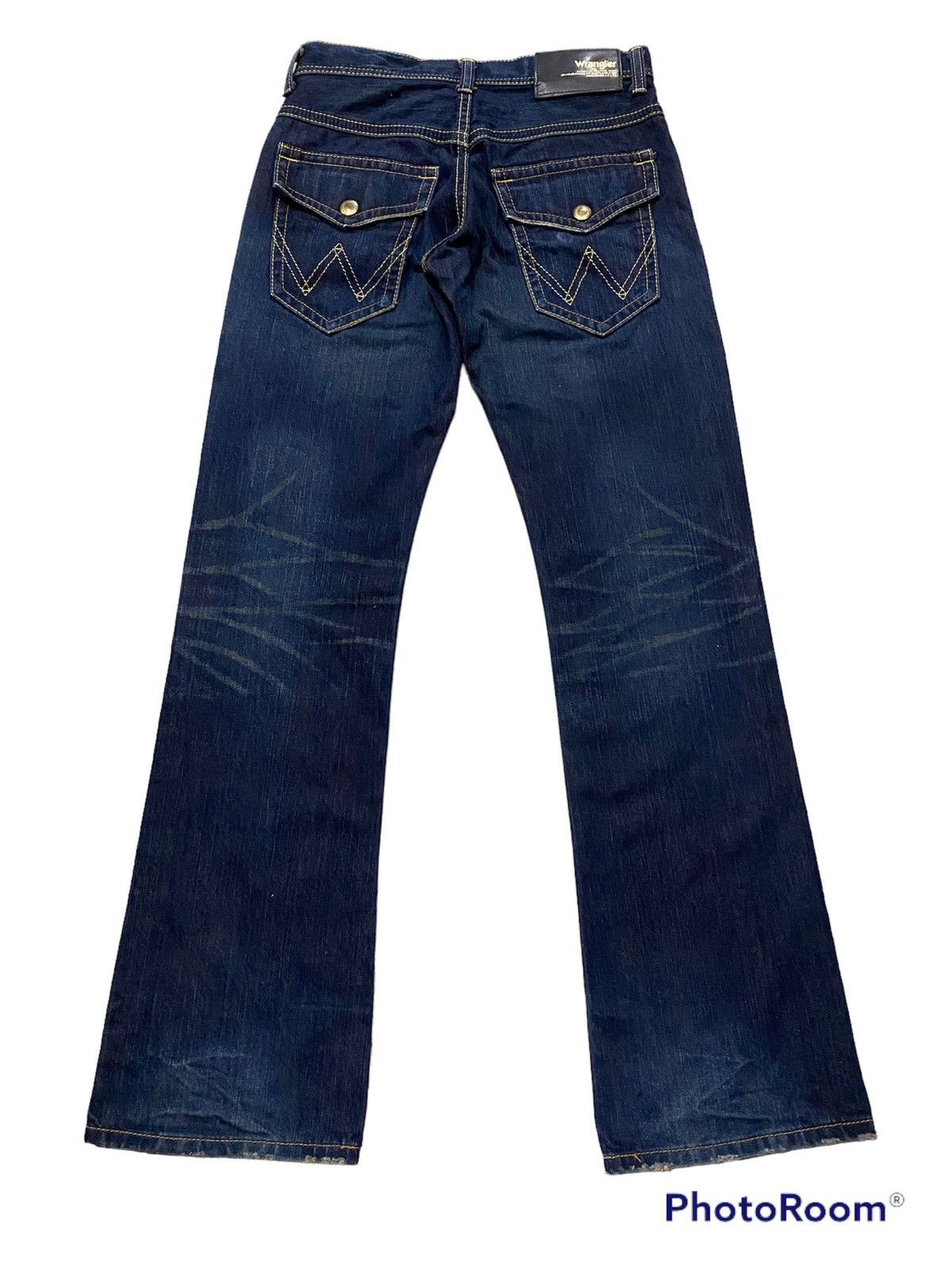 Tornado Mart Tornado Mart Western Python flare denim | Grailed