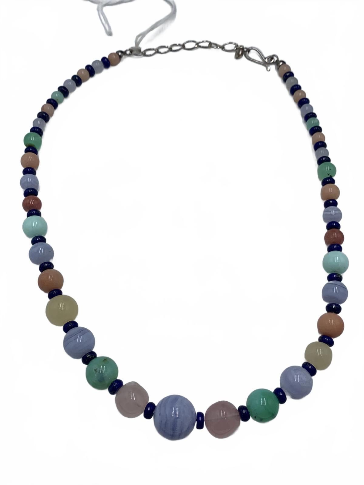 Other Jay King Agate, Quartz, Chalcedony, Lapis Lazuli Necklace Size ONE SIZE - 7 Thumbnail
