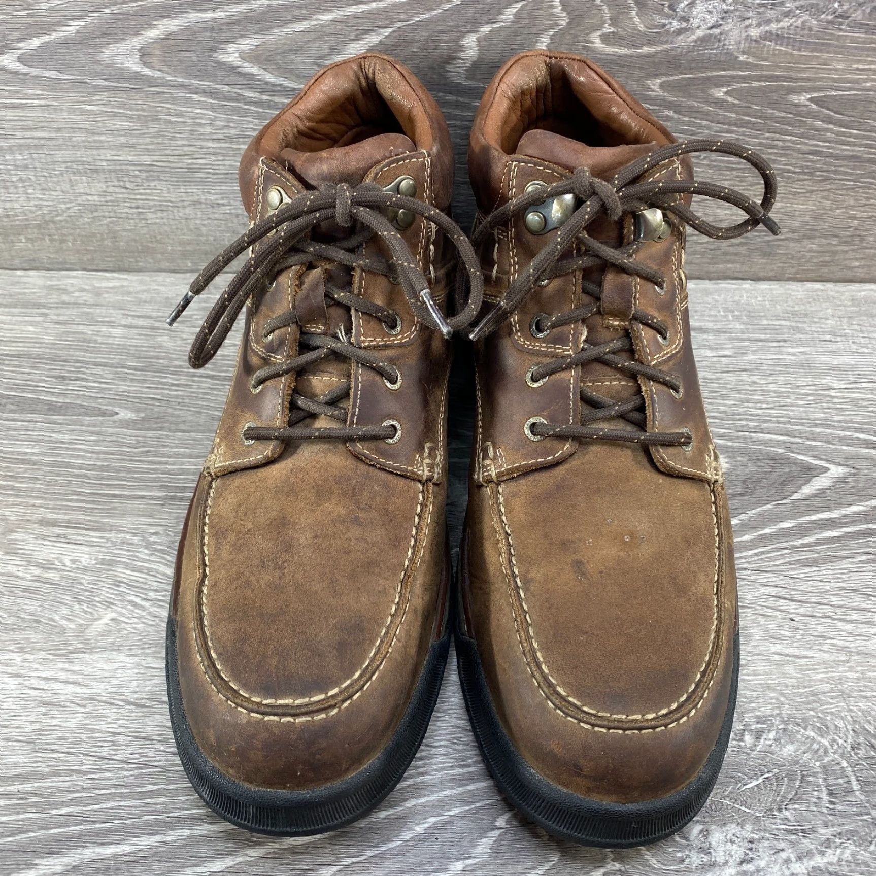 Johnston & Murphy Johnston & Murphy XC4 Waterproof Sheepskin Mens 8.5 M Brown Leather Ankle Boots Size US 9 / EU 42 - 3 Thumbnail