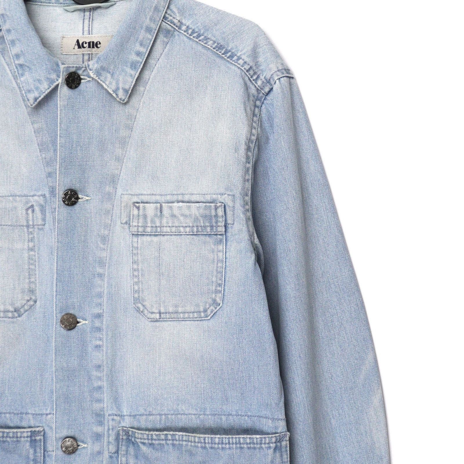Acne Studios Vintage Acne Studios 2011 Mechanic Pearl Light Blue Jacket Size US M / EU 48-50 / 2 - 3 Thumbnail