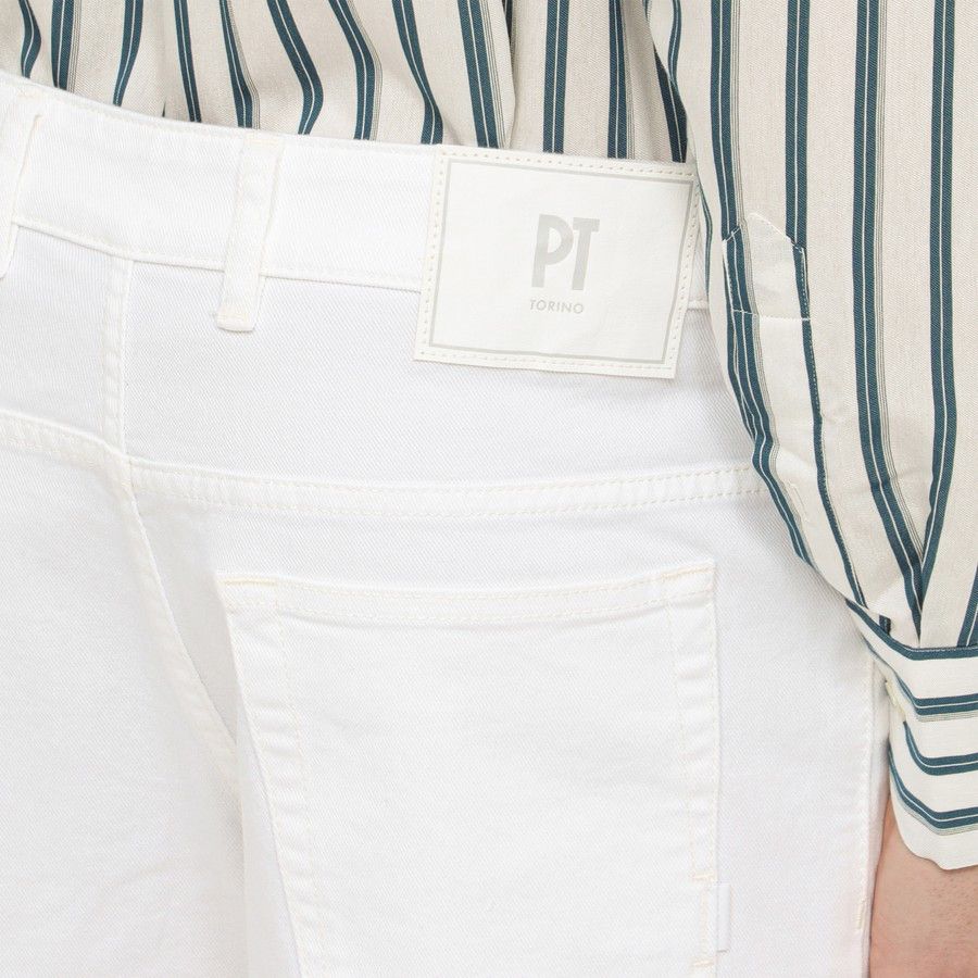 o1d2blof0524 Denim Jeans in White