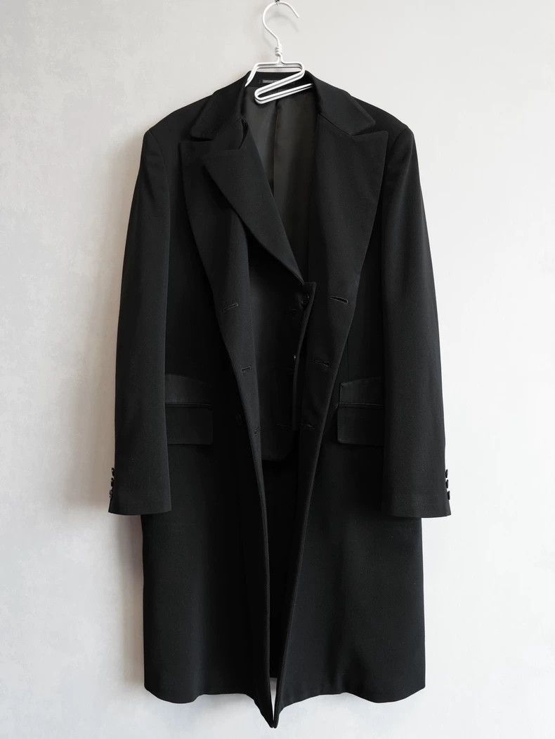 Yohji Yamamoto Yohji Yamamoto 07AW Double collar double breasted silk larg Size US M / EU 48-50 / 2 - 4 Thumbnail
