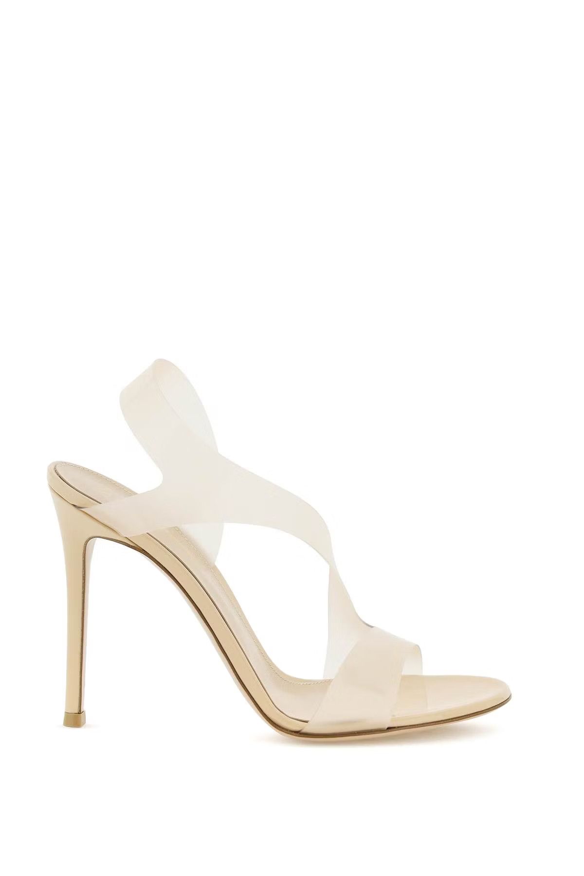 image of Gianvito Rossi O1S22I1N0524 Motropolis Sandals In Beige, Women's (Size 7)