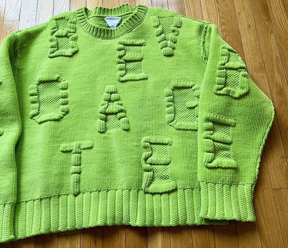 Bottega Veneta Bottega Veneta Alphabet Sweater Sz XL Size US XL / EU 56 / 4 - 9 Thumbnail