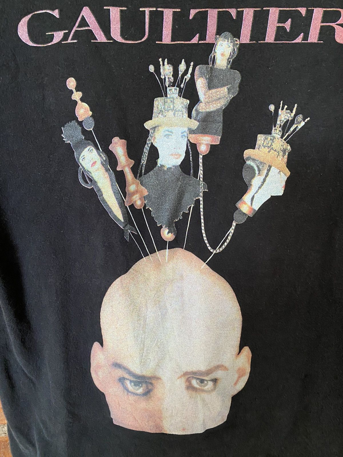 Jean Paul Gaultier AW88 GAULTIER Advertisement acupuncture puppet racism tee Size US S / EU 44-46 / 1 - 6 Thumbnail