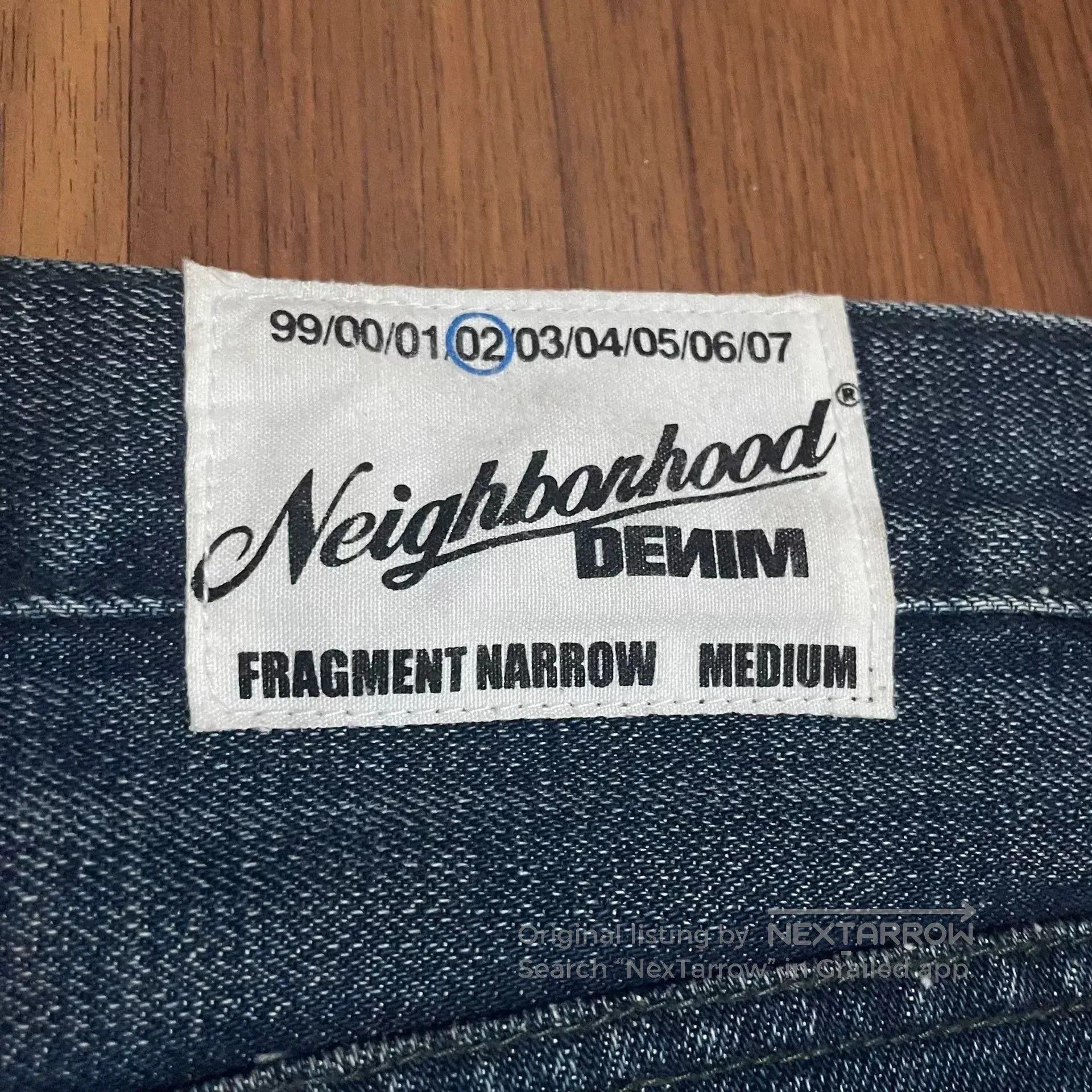 Neighborhood NEIGHBORHOOD 02 Patched Washed Jeans. Size US 43 - 5 Thumbnail