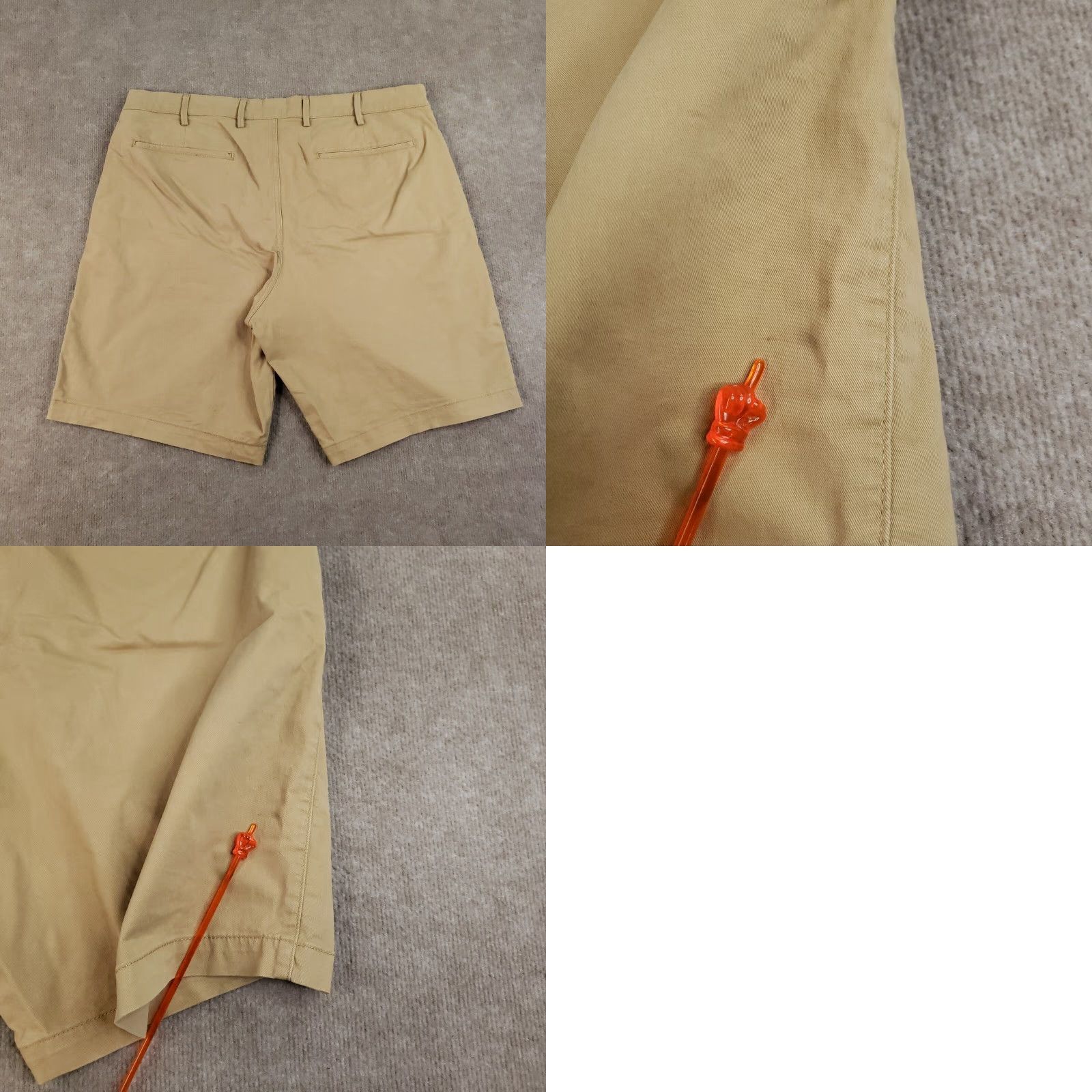 Gap Gap Men's Brown Chino Shorts 38 Casual Pockets Flat Front Stretch 9 Ininseam Preppy Style Vintage No N/A Size US 38 / EU 54 - 10 Thumbnail