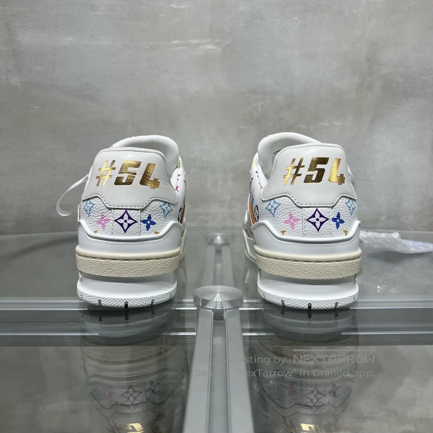 Louis Vuitton Louis Vuitton Trainer Takashi Murakami White Sancai Size US 5 / IT 35 - 6 Thumbnail