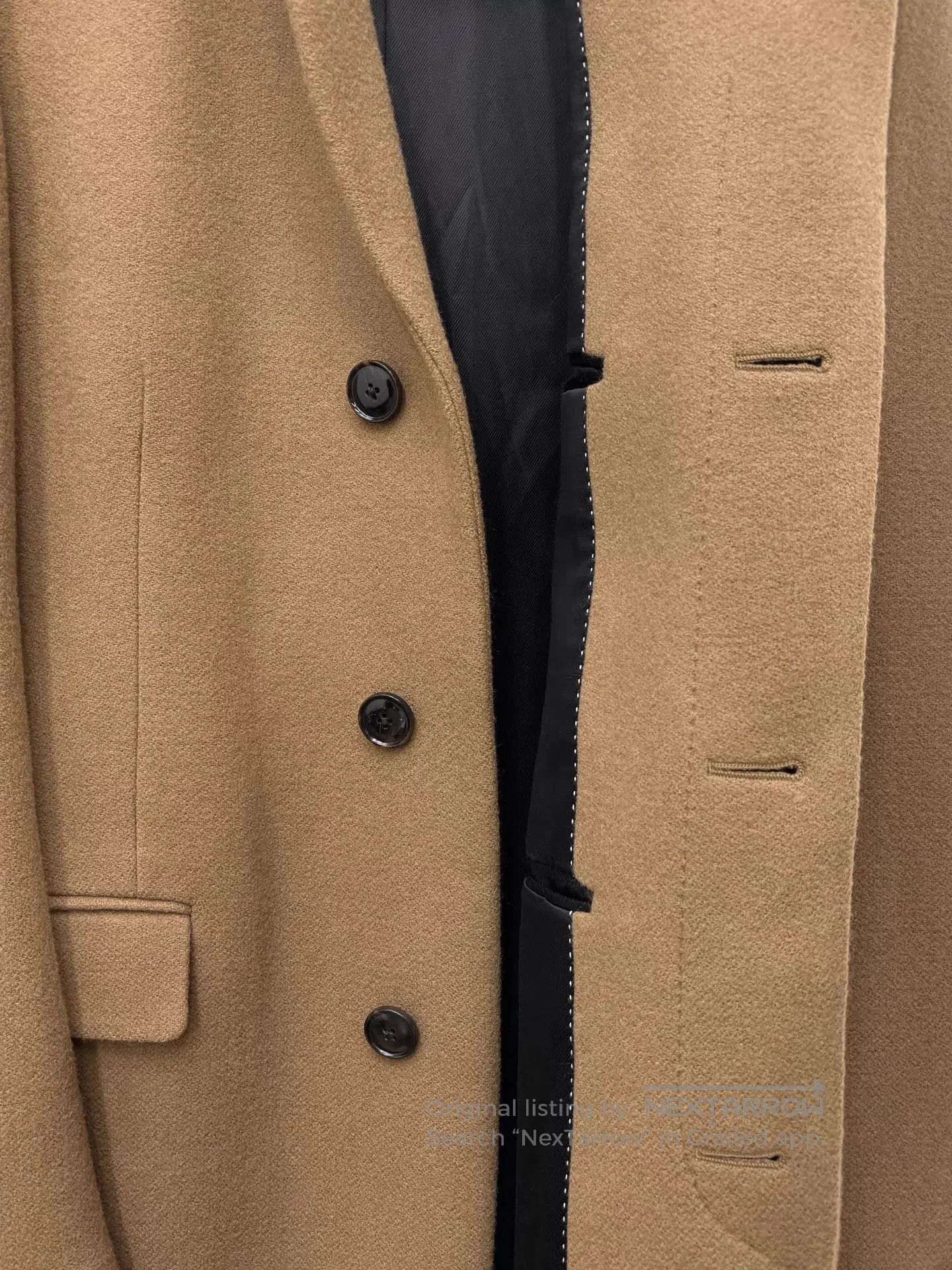 Dries Van Noten Beige Longline Coat - Size S. Size US S / EU 44-46 / 1 - 5 Thumbnail