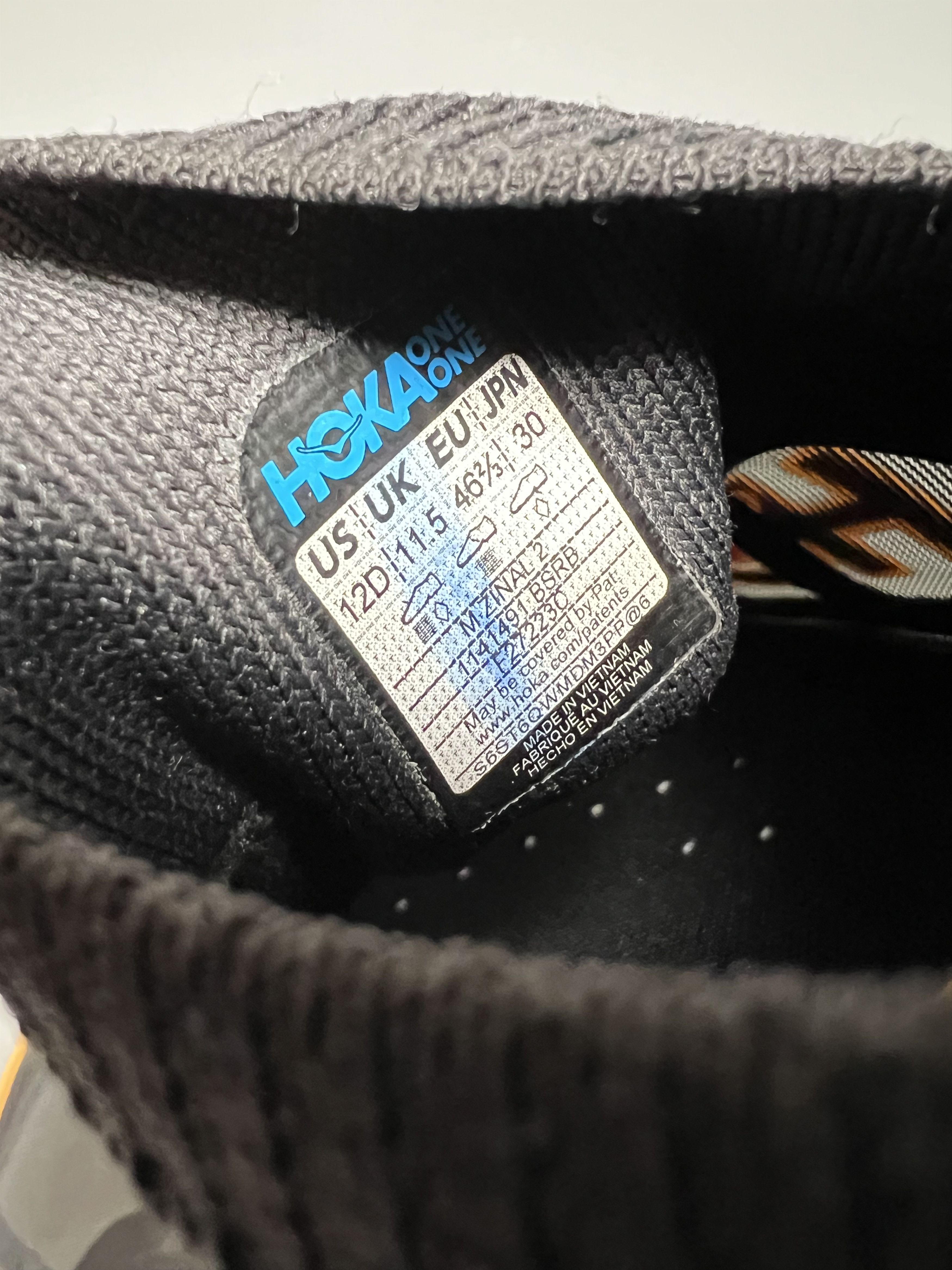Hoka 12D Hoka One One Zinal 2 Men's Trail Running Shoes Size US 12 / EU 45 - 9 Thumbnail