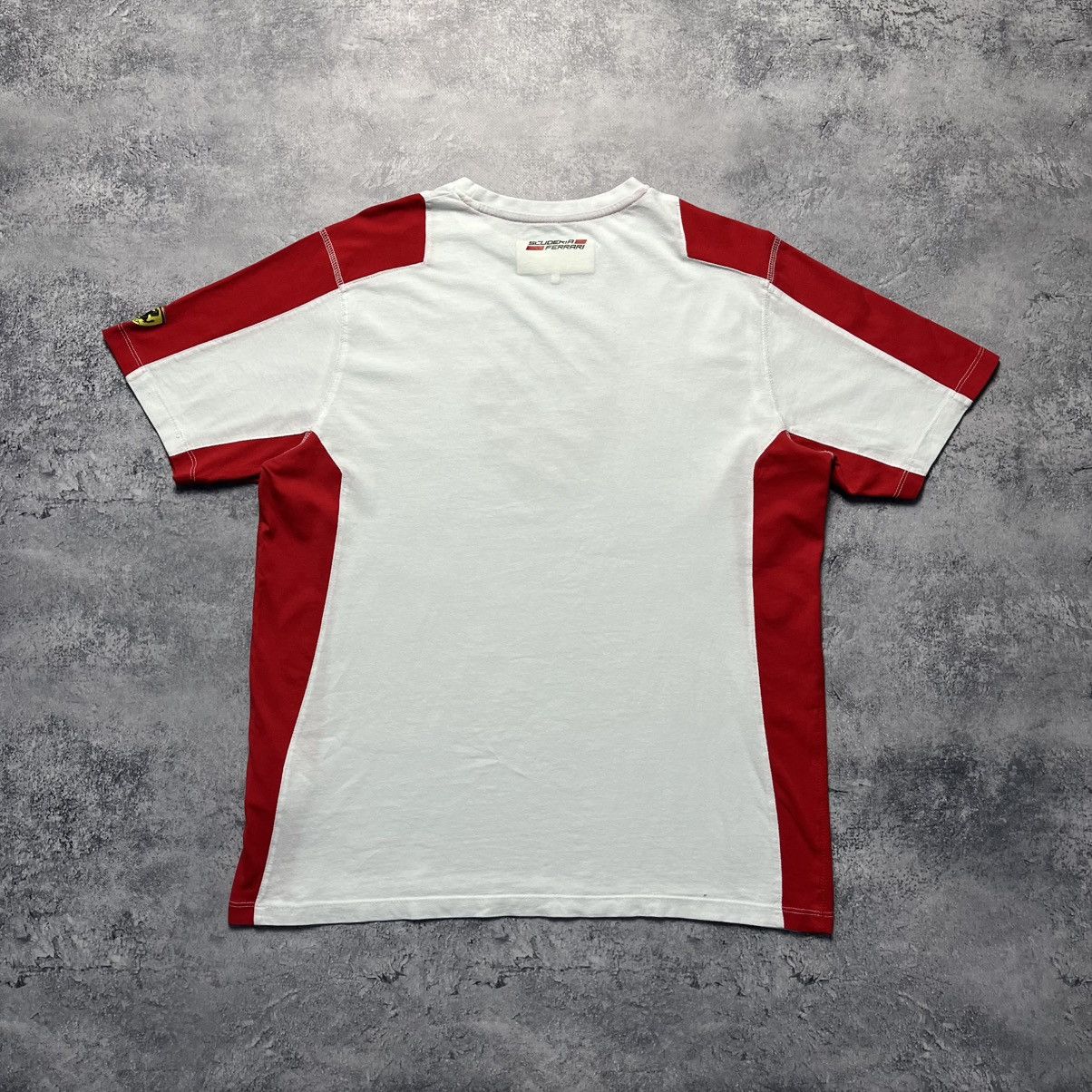 Ferrari Ferrari Big Central Logo Tee Streetwear Y2K Racing Size US M / EU 48-50 / 2 - 15 Thumbnail