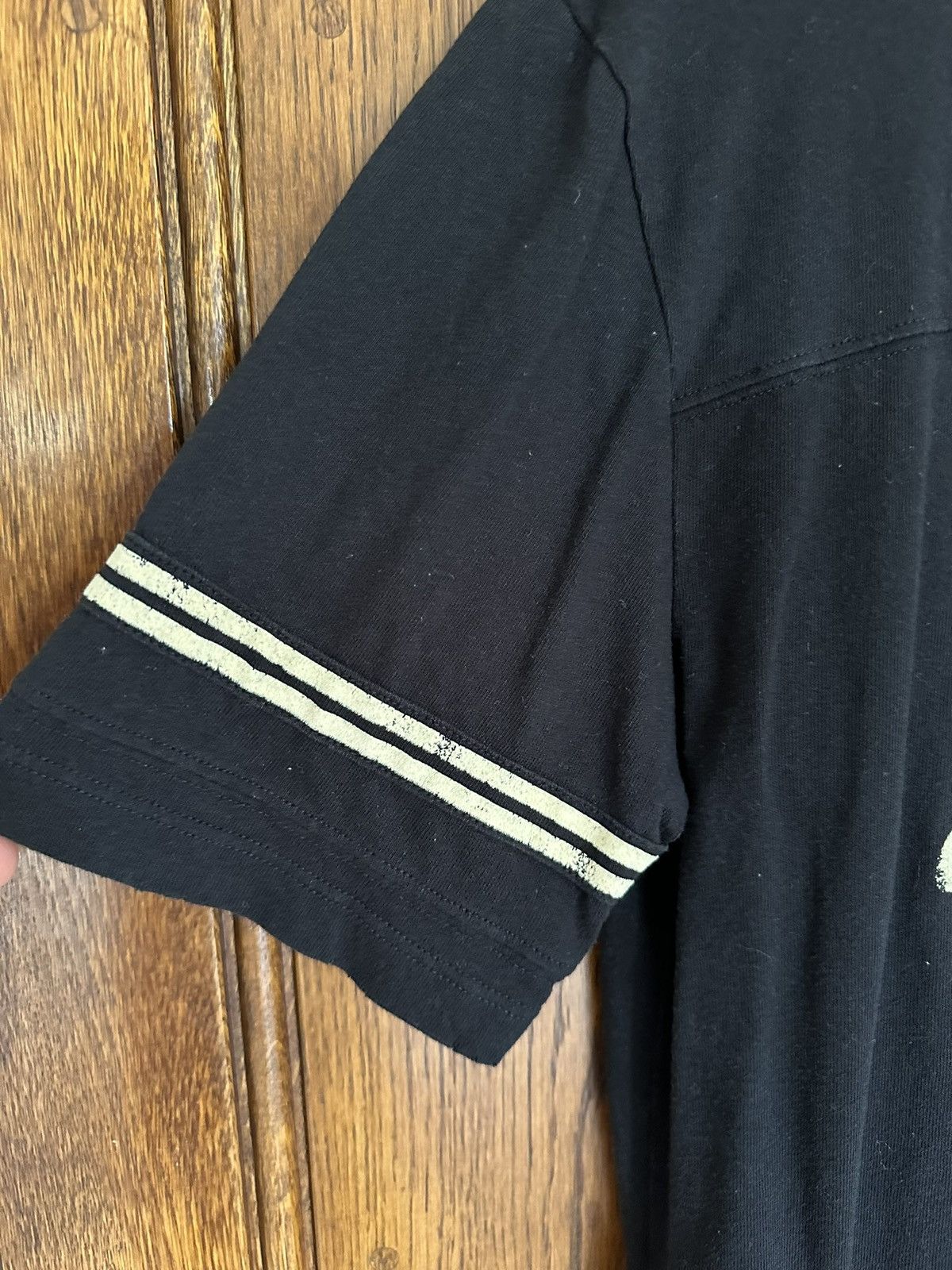 Saint Laurent Paris Grail Saint Laurent 50’s signature logo black t shirt Size US S / EU 44-46 / 1 - 16 Thumbnail
