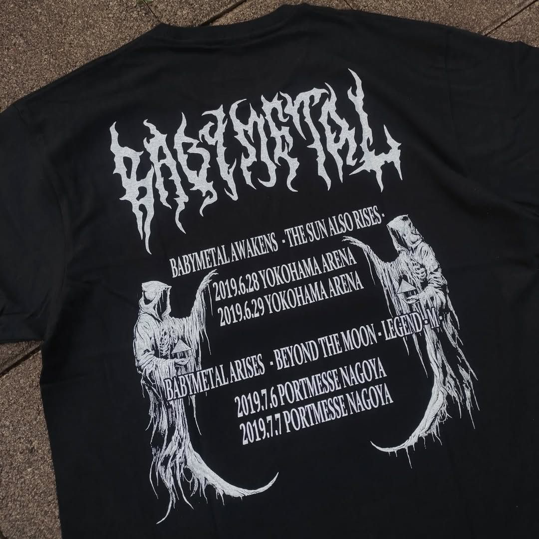 Band Tees BABYMETAL METAL BARBATOS 2019 Brand New Tee Size US XL / EU 56 / 4 - 7 Thumbnail