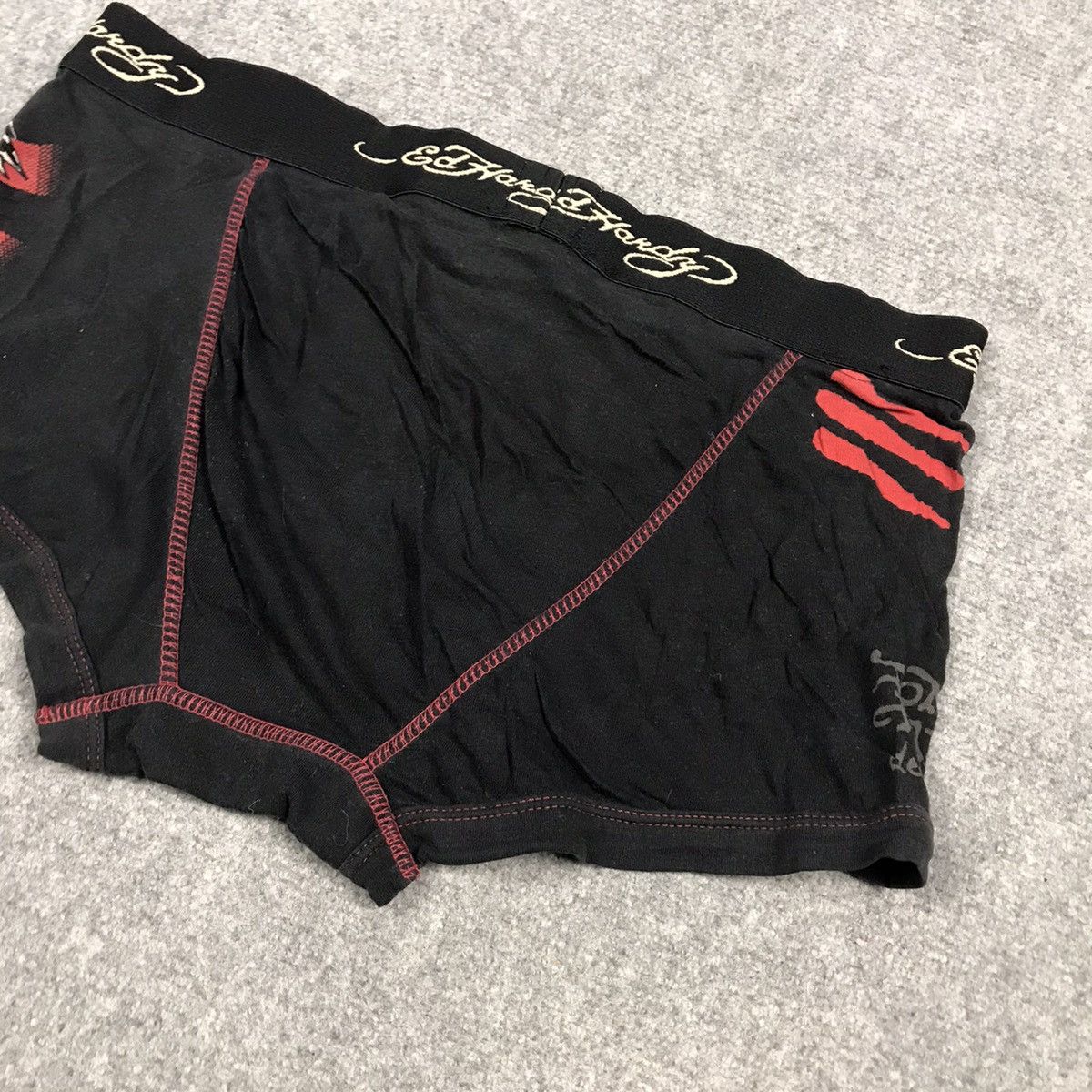 Ed Hardy × Japanese Brand ED HARDY BLACK BOXSE Size 32 - 6 Thumbnail