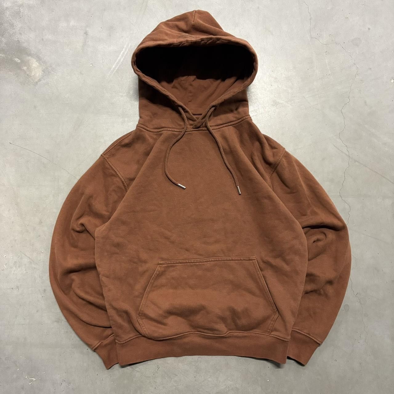 Vintage Crazy Vintage Y2K/2000s Blank Quality Brown NovaSport Hoodie! Size US XS / EU 42 / 0 - 1 Thumbnail
