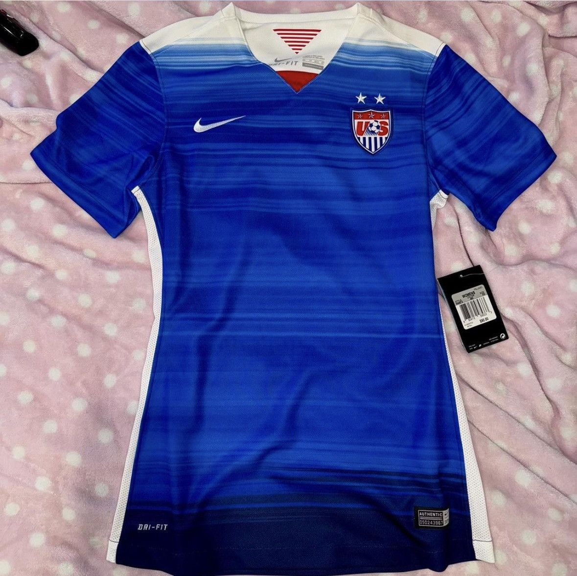 Nike womens usa soccer jersey Size XS / US 0-2 / IT 36-38 - 1 Thumbnail