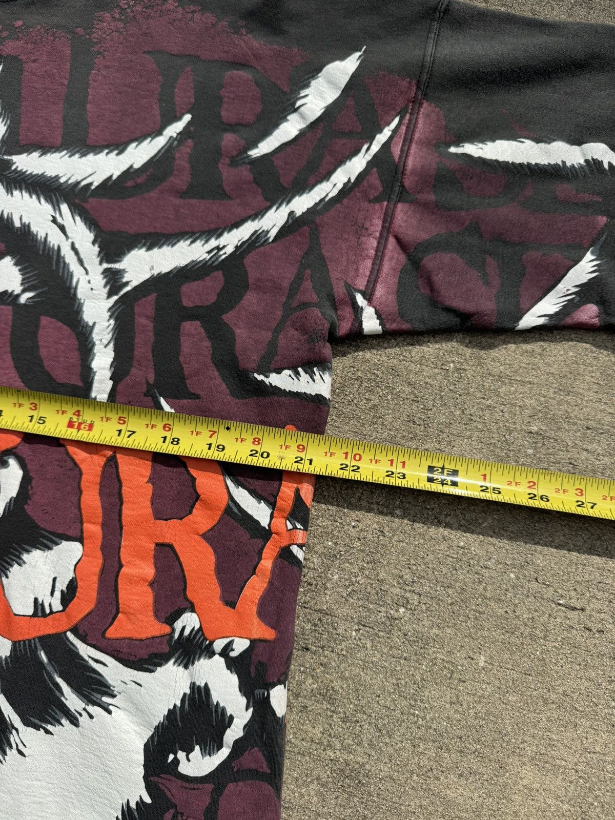 Vintage 1992 Sepultura AOP fader grail all over print grunge Size US L / EU 52-54 / 3 - 8 Thumbnail