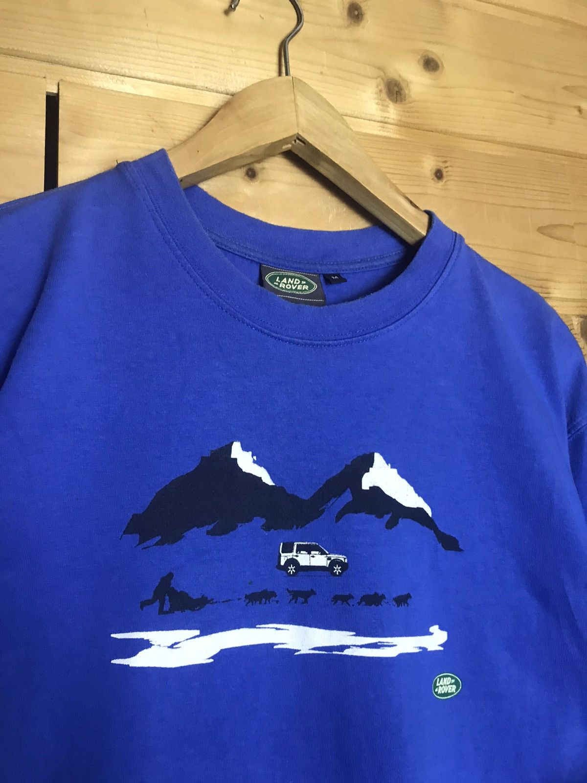 Vintage Vintage 2000 Land Rover graphics oversized t-shirt Size US M / EU 48-50 / 2 - 1 Thumbnail