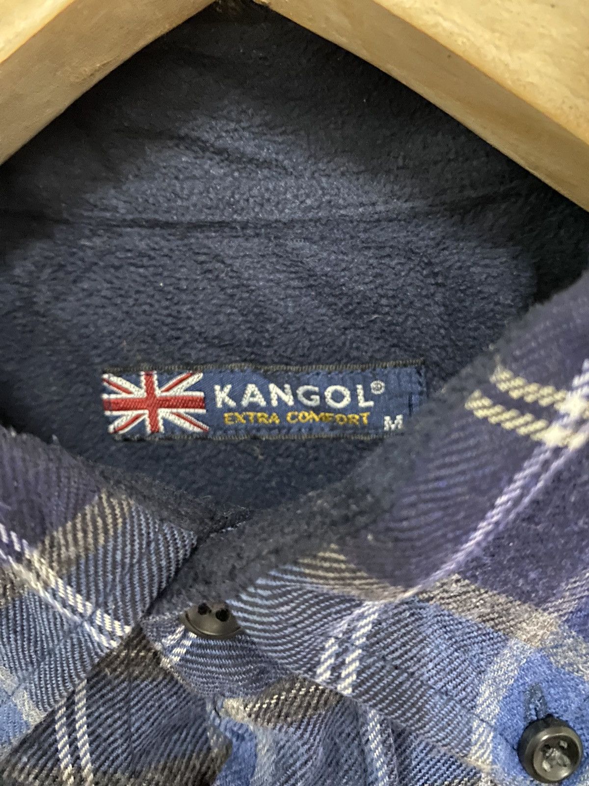 Kangol × Vintage Kangol Plaid Tartan Flannel Shirt Size US M / EU 48-50 / 2 - 4 Thumbnail