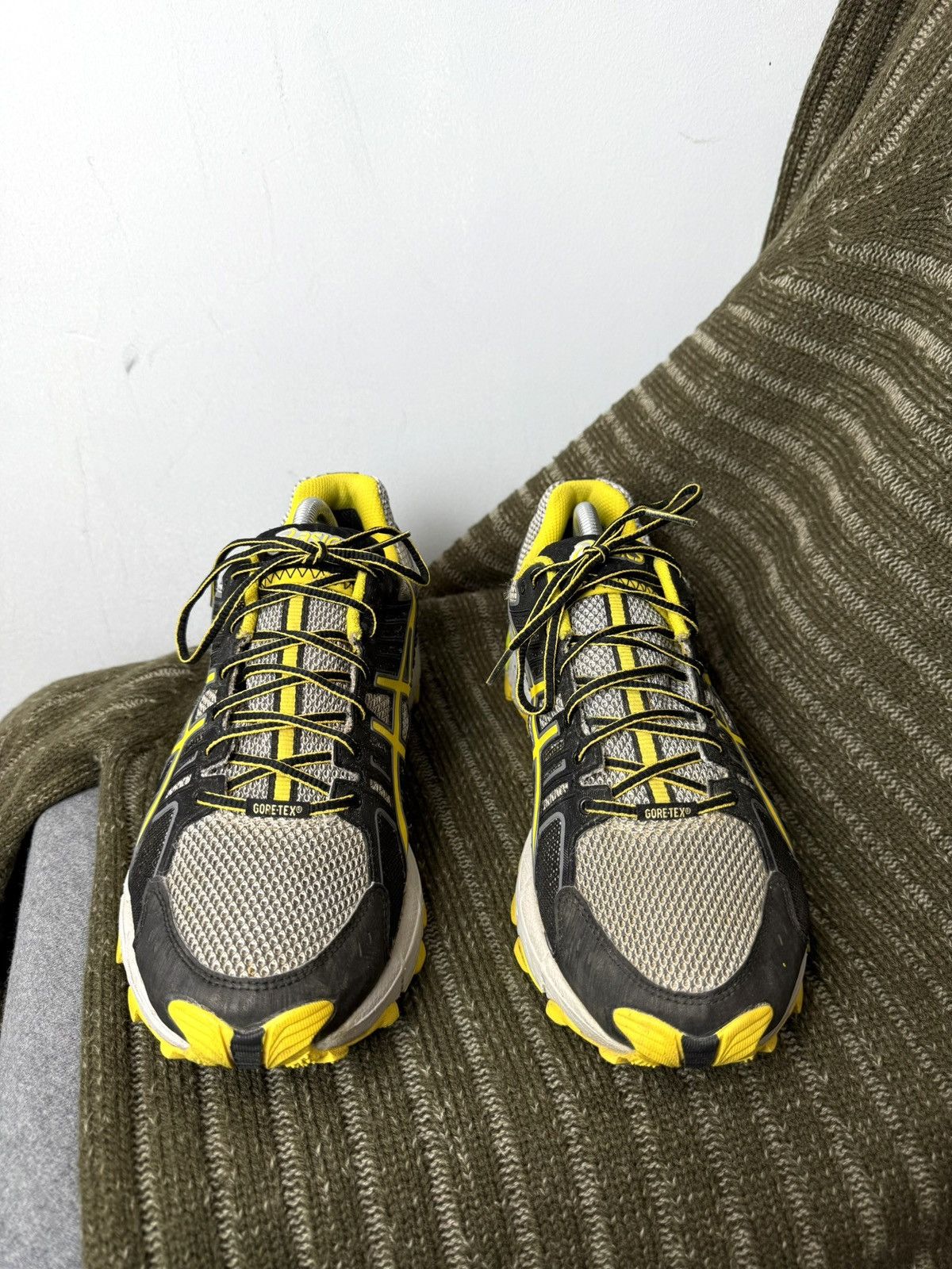 Asics Rare! Asics Gel Fuji Trabuco Gore tex Sneakers Kiko Size US 9.5 / EU 42-43 - 8 Thumbnail