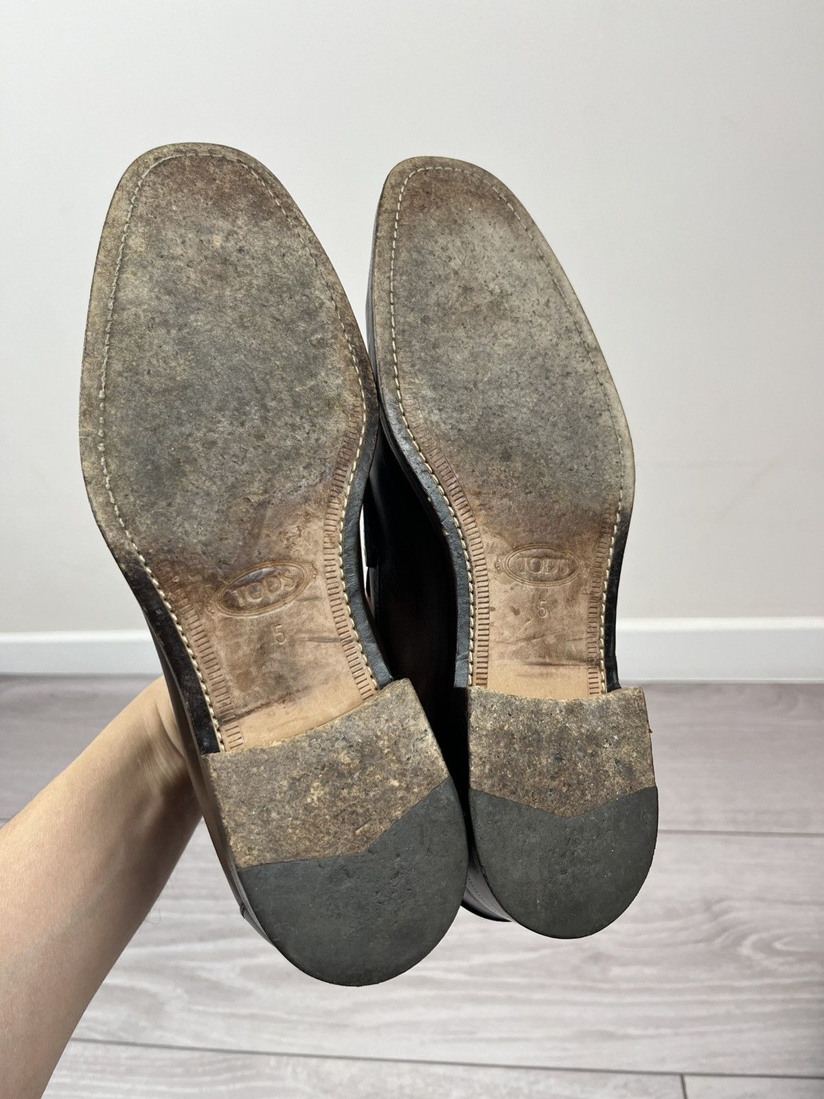 Tod's Tod’s Italy Brown Leather Penny Loafers Shoes Size US 8 / EU 41 - 10 Thumbnail