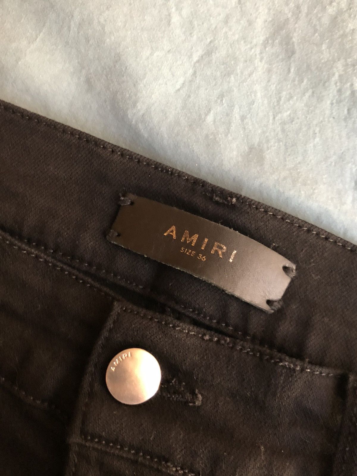 Amiri Amiri stack denim, black, 36 Size US 36 / EU 52 - 4 Thumbnail