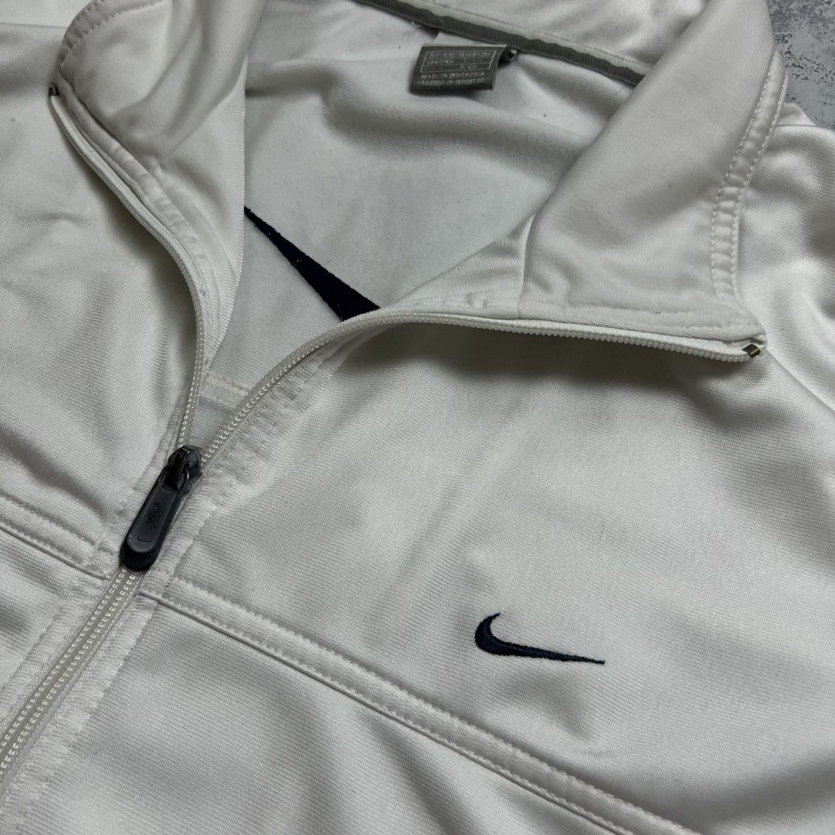 Nike 00s NIKE DOUBLE SWOOSH VINTAGE OVERSIZED TRACK RETRO JACKET Size US XL / EU 56 / 4 - 5 Thumbnail