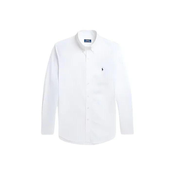 Polo Ralph Lauren Polo Ralph Lauren Logo Stand Collar Long-Sleeve Shirt Size US L / EU 52-54 / 3 - 1 Thumbnail