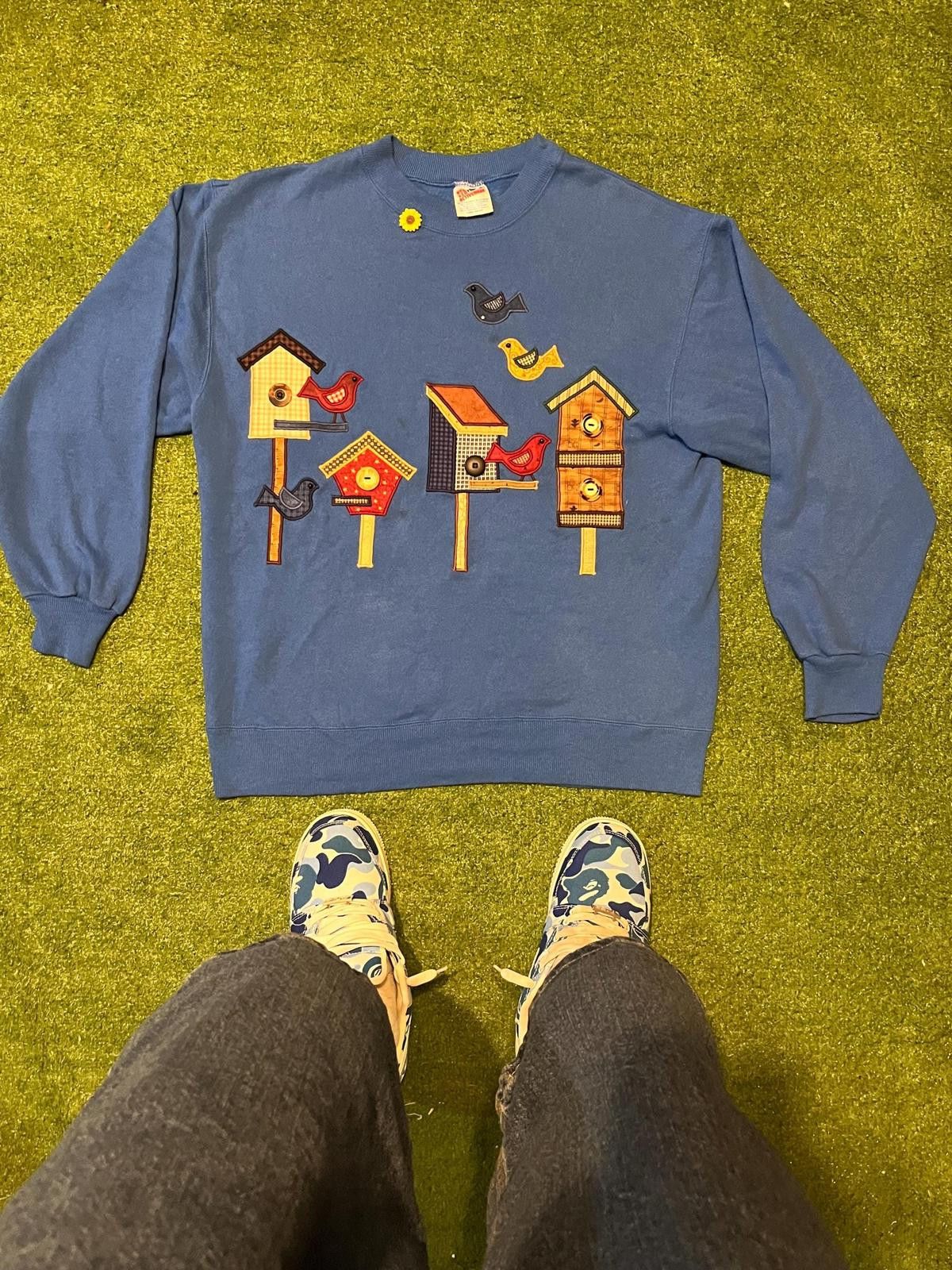 Other Vintage Birdhouse Fall Sweater Size ONE SIZE - 3 Thumbnail