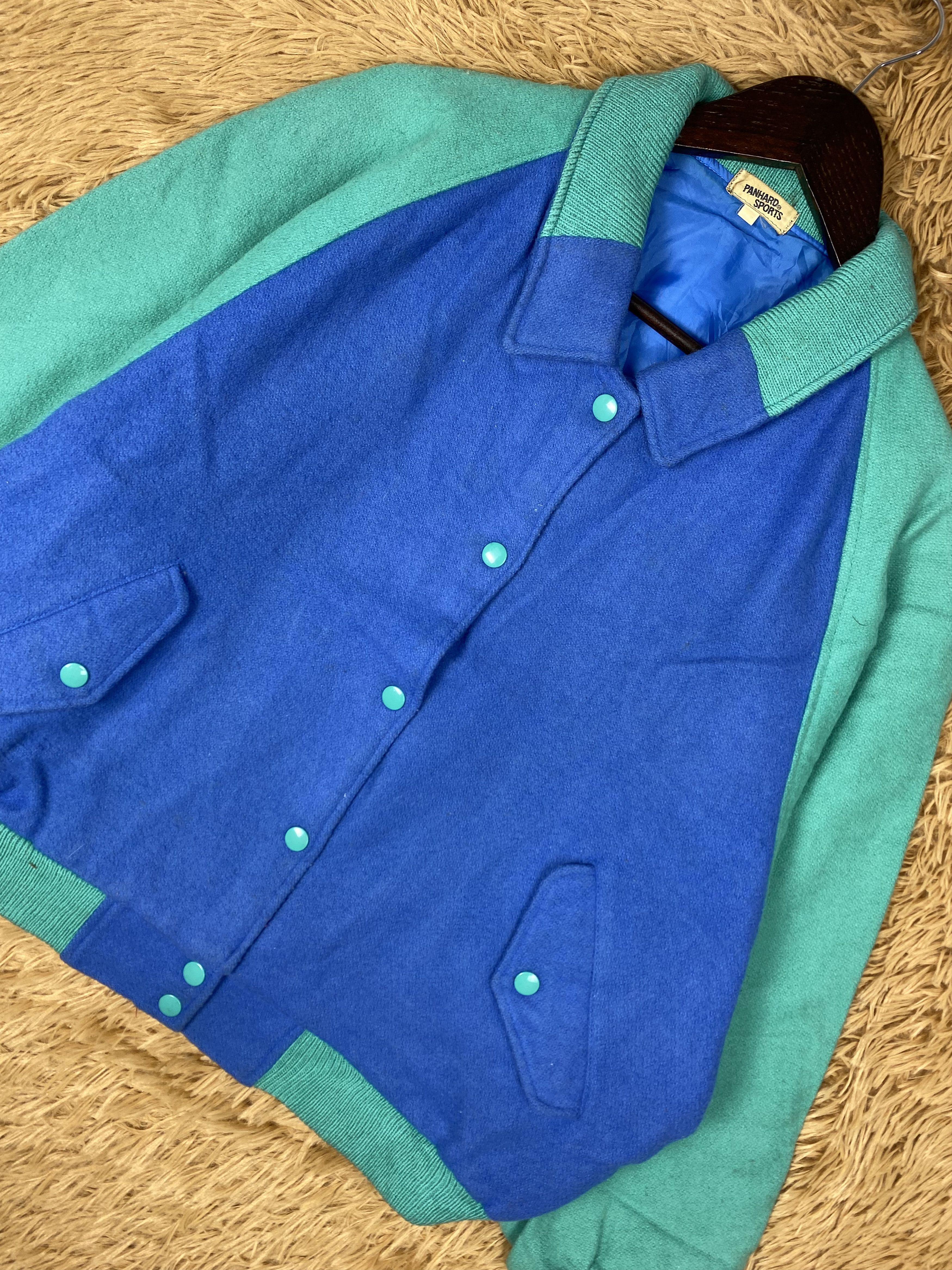 Japanese Brand Vintage Panhard Sports Varsity Jacket DJ0489 Size US M / EU 48-50 / 2 - 2 Thumbnail