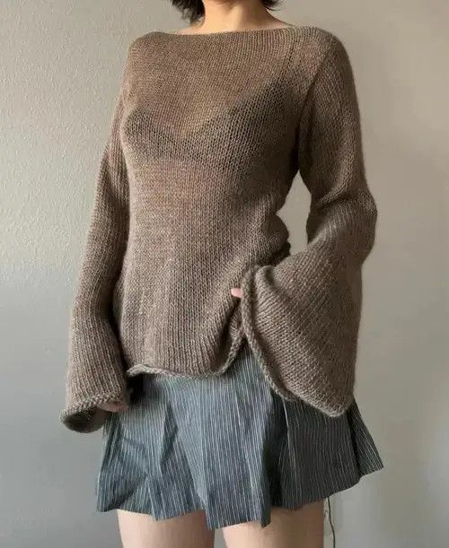 Japanese Brand × Vintage Autumn Women's Temperament Flared Sleeve Size ONE SIZE - 1 Thumbnail