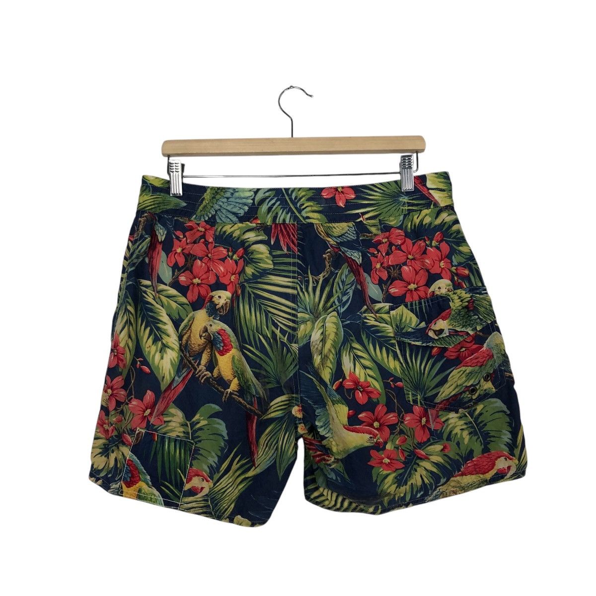 Polo Ralph Lauren 📌Vintage Short Pants Full Print Forest Polo Ralph Lauren Size US 32 / EU 48 - 10 Thumbnail