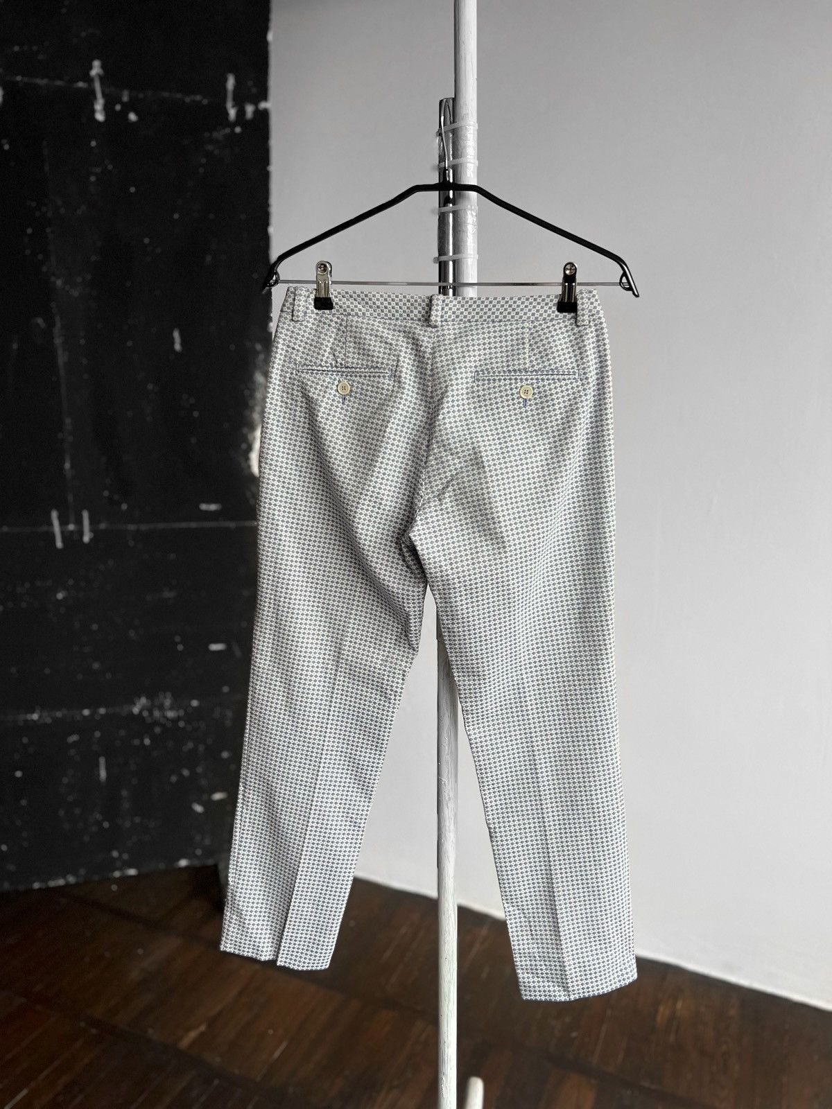 Max Mara × Weekend Max Mara Weekend Max Mara Womens Cotton Slim Cigarette Trousers Pants Size 27" / US 4 / IT 40 - 3 Thumbnail