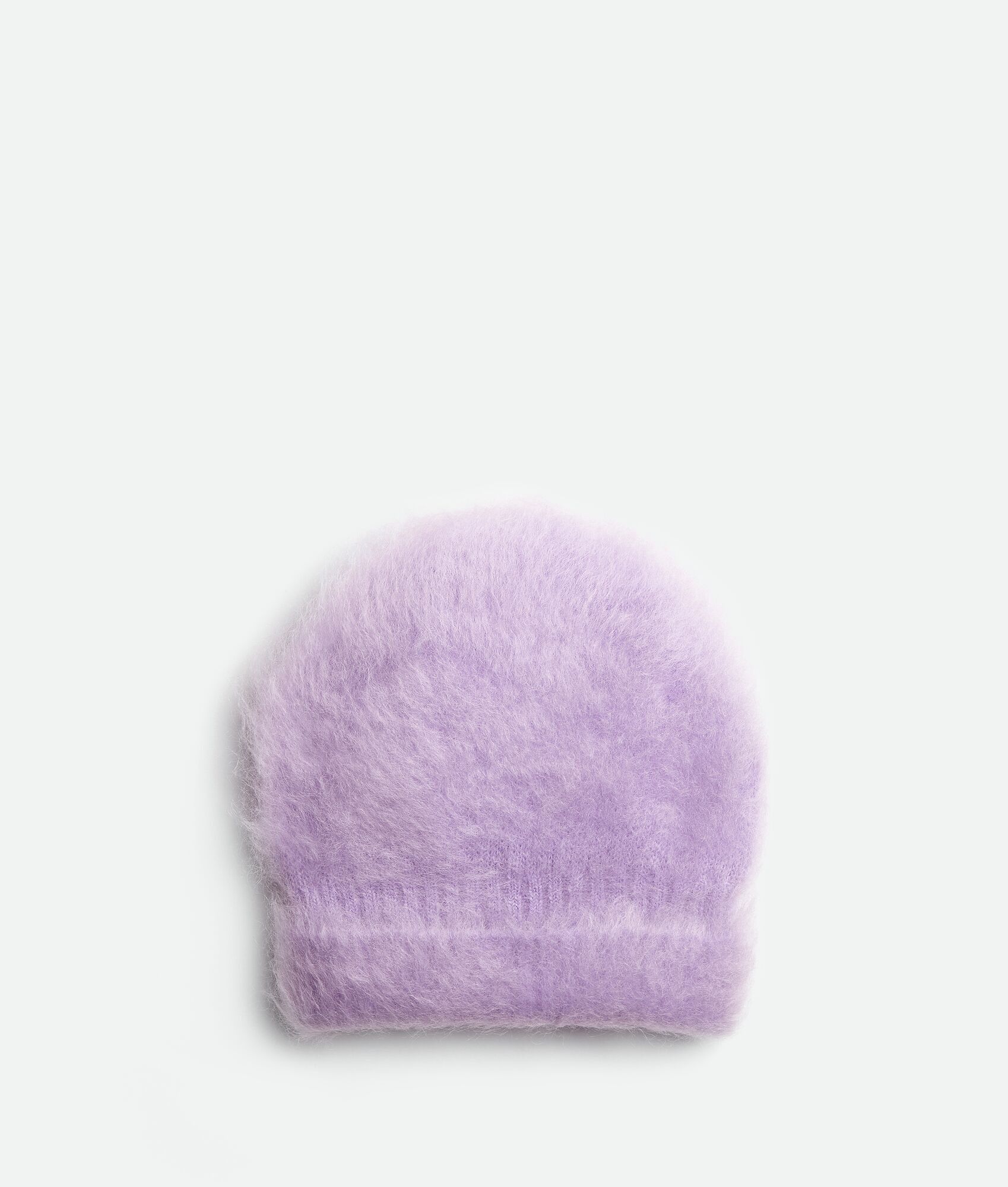 Bottega Veneta o1w1db10225 Size: M / Double Mohair Beanie Cap / Hat Purple Size ONE SIZE - 1 Thumbnail
