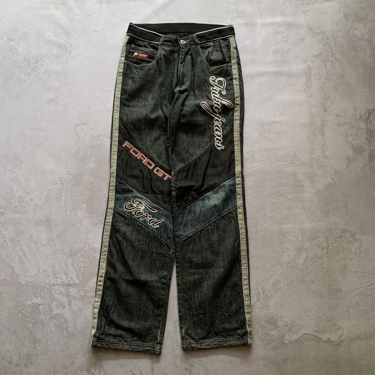 Fubu Fubu x Ford GT Denim Jeans Size US 30 / EU 46 - 1 Thumbnail