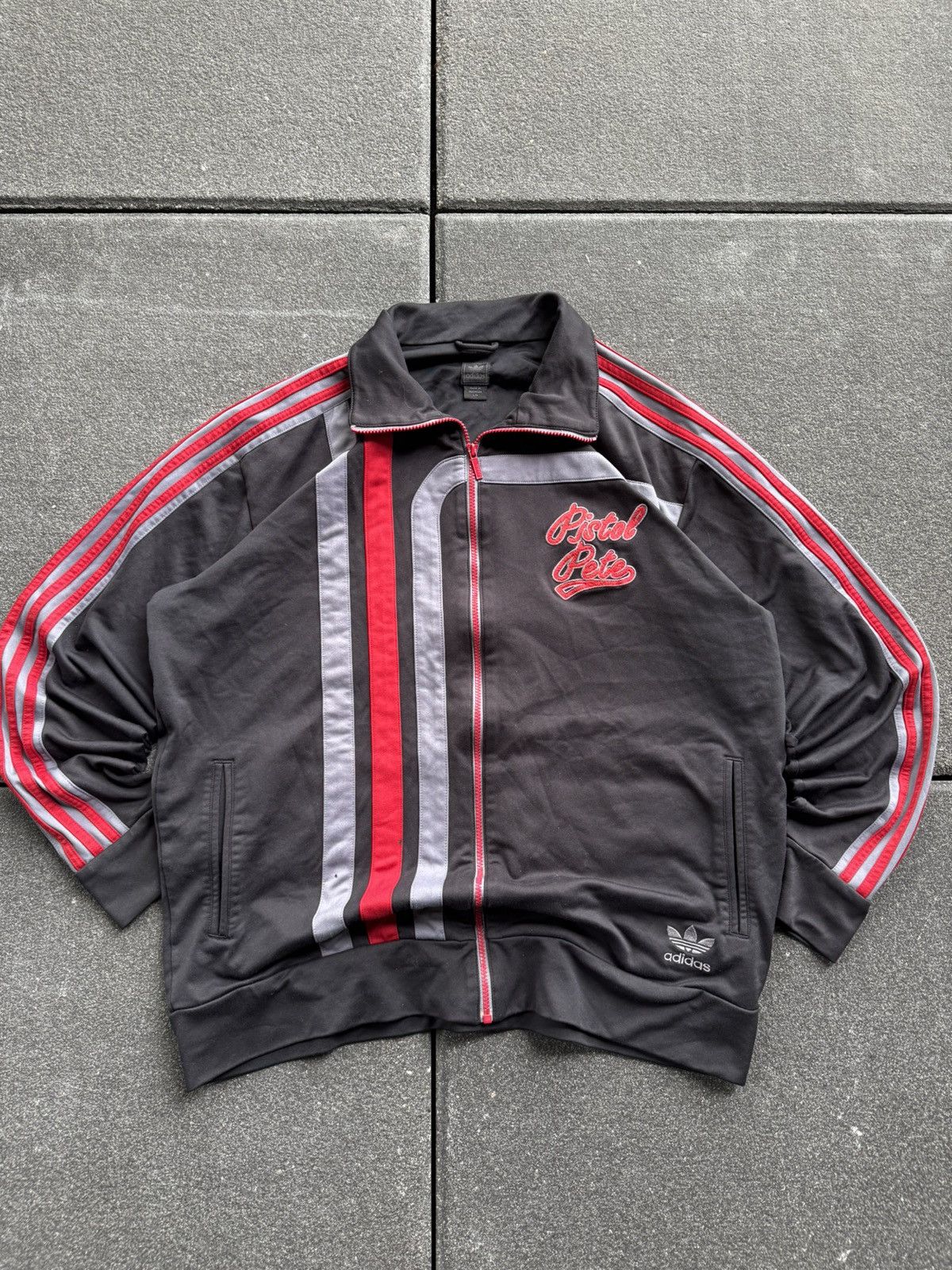 Adidas CRAZY Y2K RARE ADIDAS PISTOL PETE TRACK JACKET Size US L / EU 52-54 / 3 - 4 Thumbnail